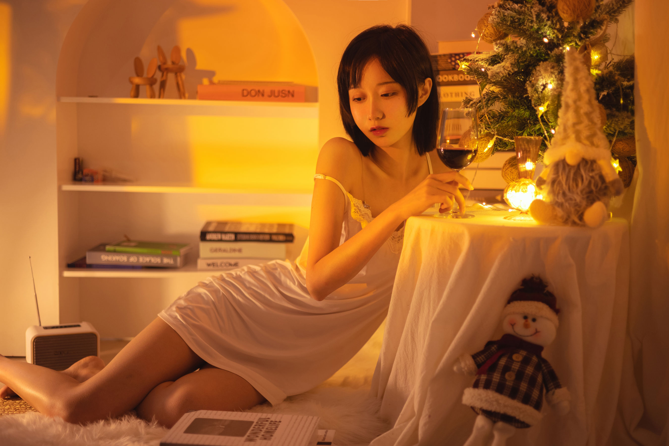 [福利COS] 萌系小姐姐木绵绵OwO - 红酒好喝第4张