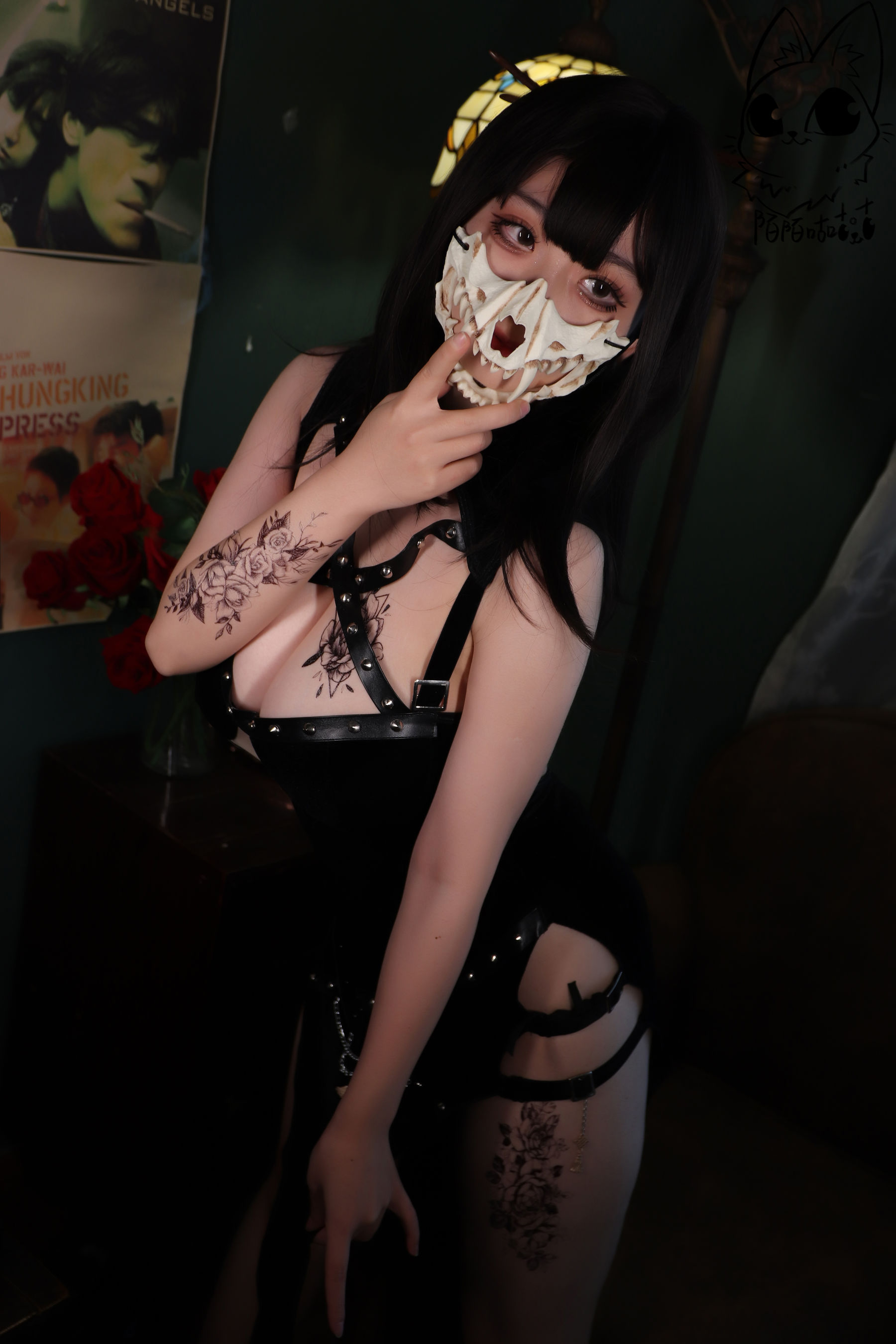 [福利COS] Cosplay美女韶陌陌 - 面具陌第9张