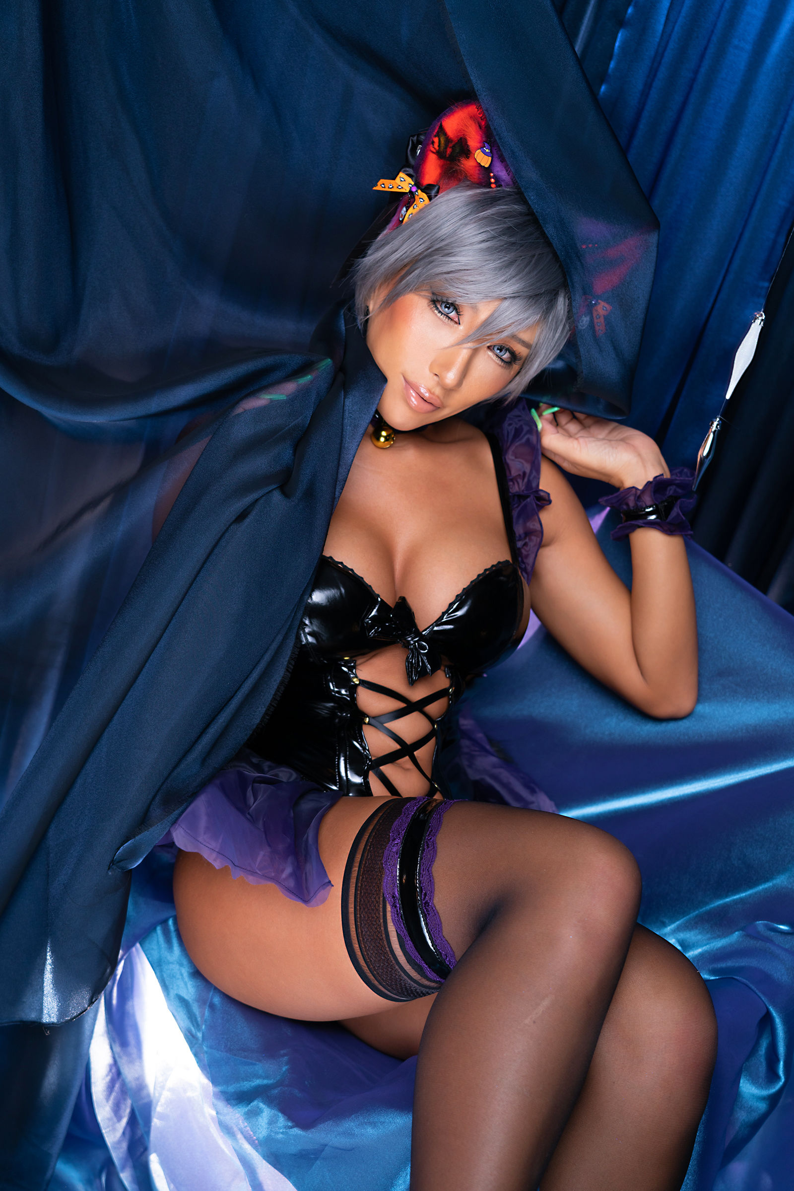 [福利COS] [Cosplay][nonsummerjack] non - ハロウィンキャットだにゃにゃにゃん第13张