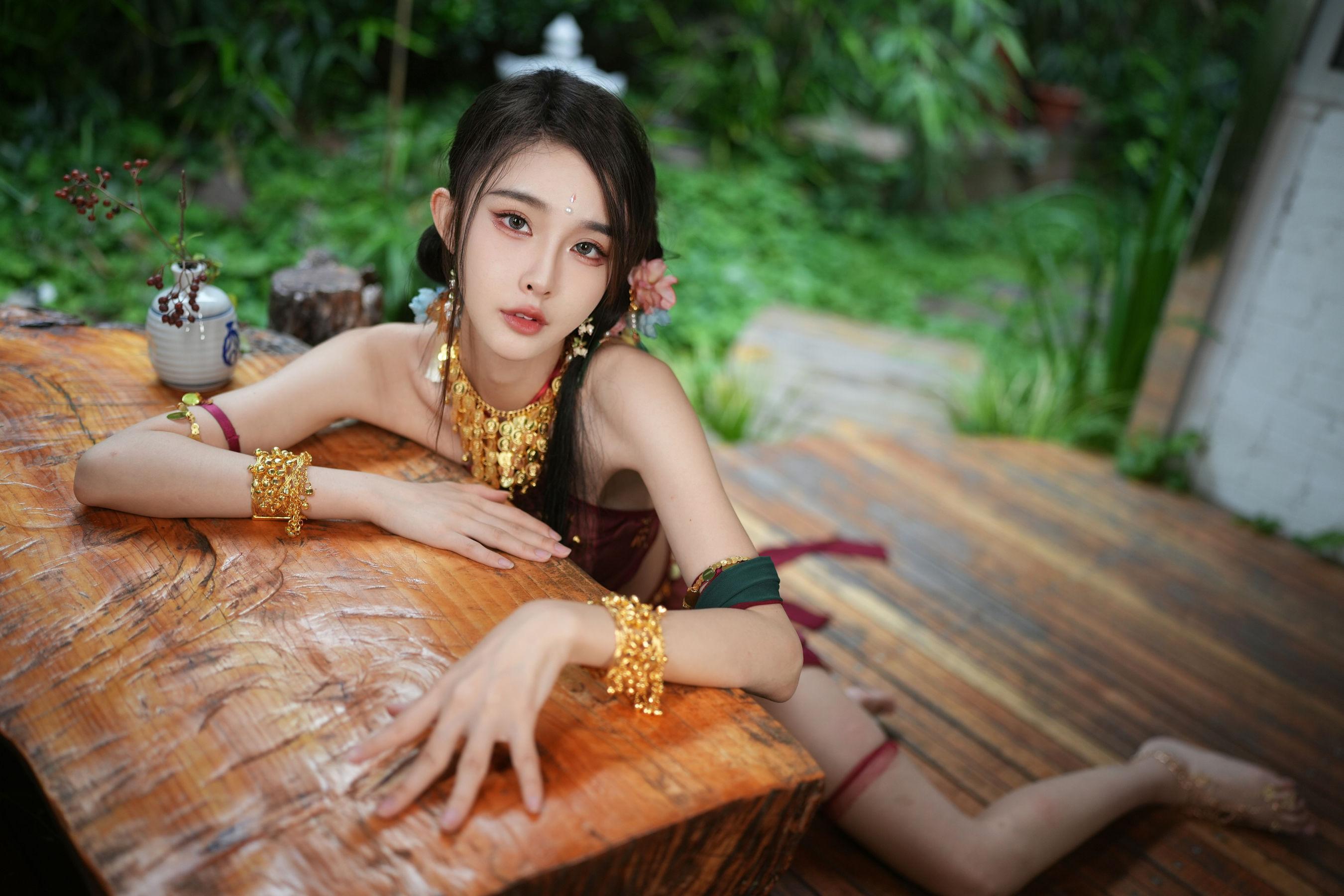 [福利COS] 余多多Dudu - 妲己的古风诱惑力第6张