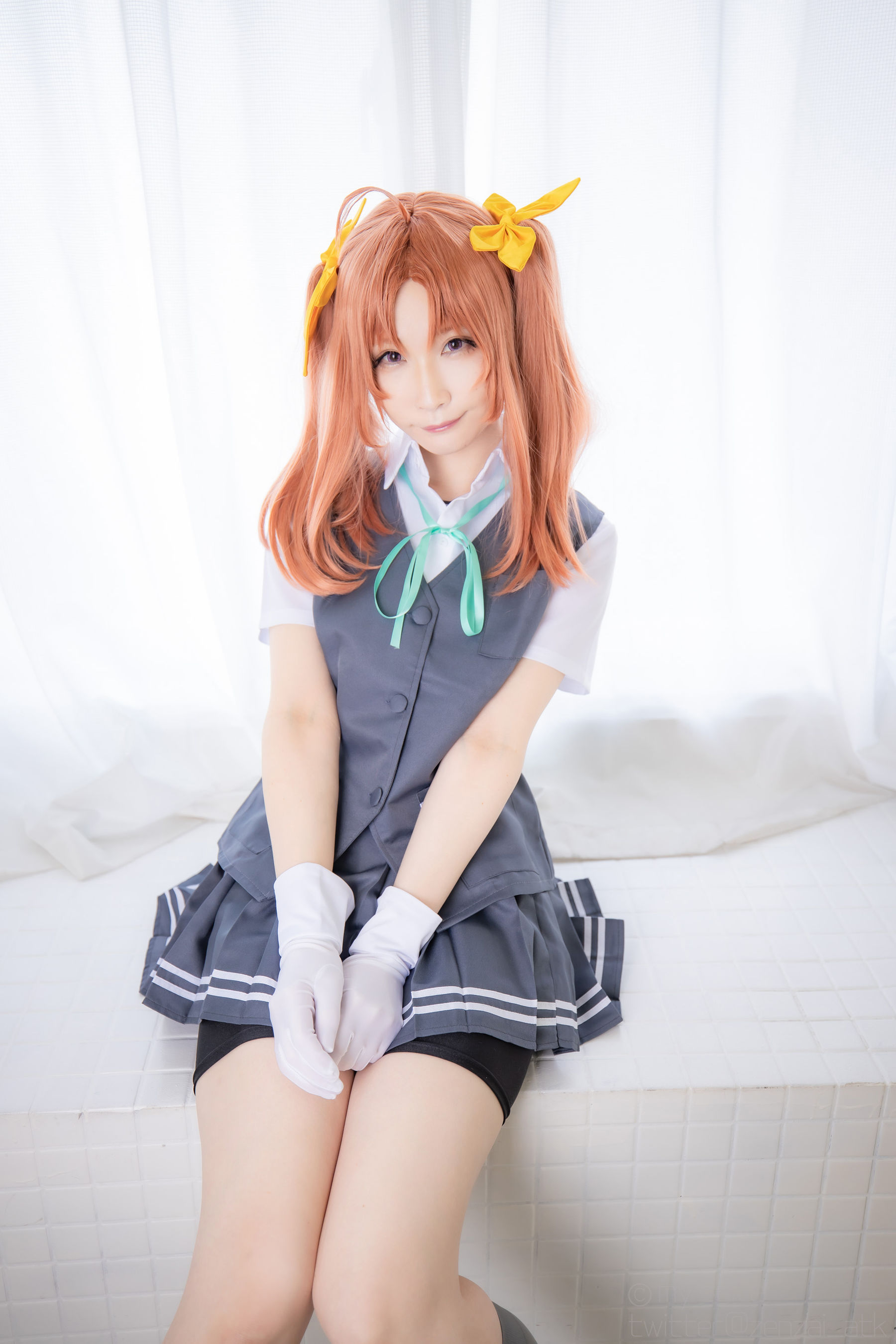 [福利COS] (Cosplay)[my suite] Atsuki あつき - スパッツと競泳水着を堪能するROM Suite Collection.36第4张