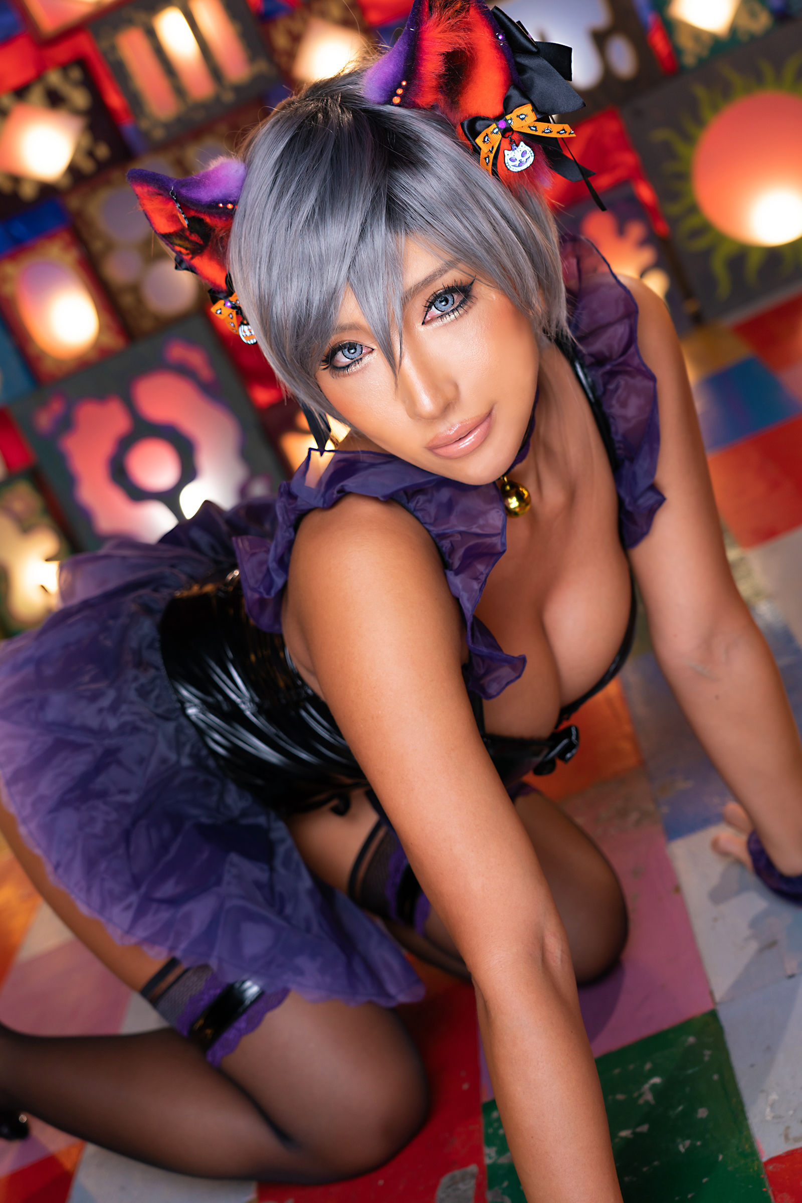 [福利COS] [Cosplay][nonsummerjack] non - ハロウィンキャットだにゃにゃにゃん第5张