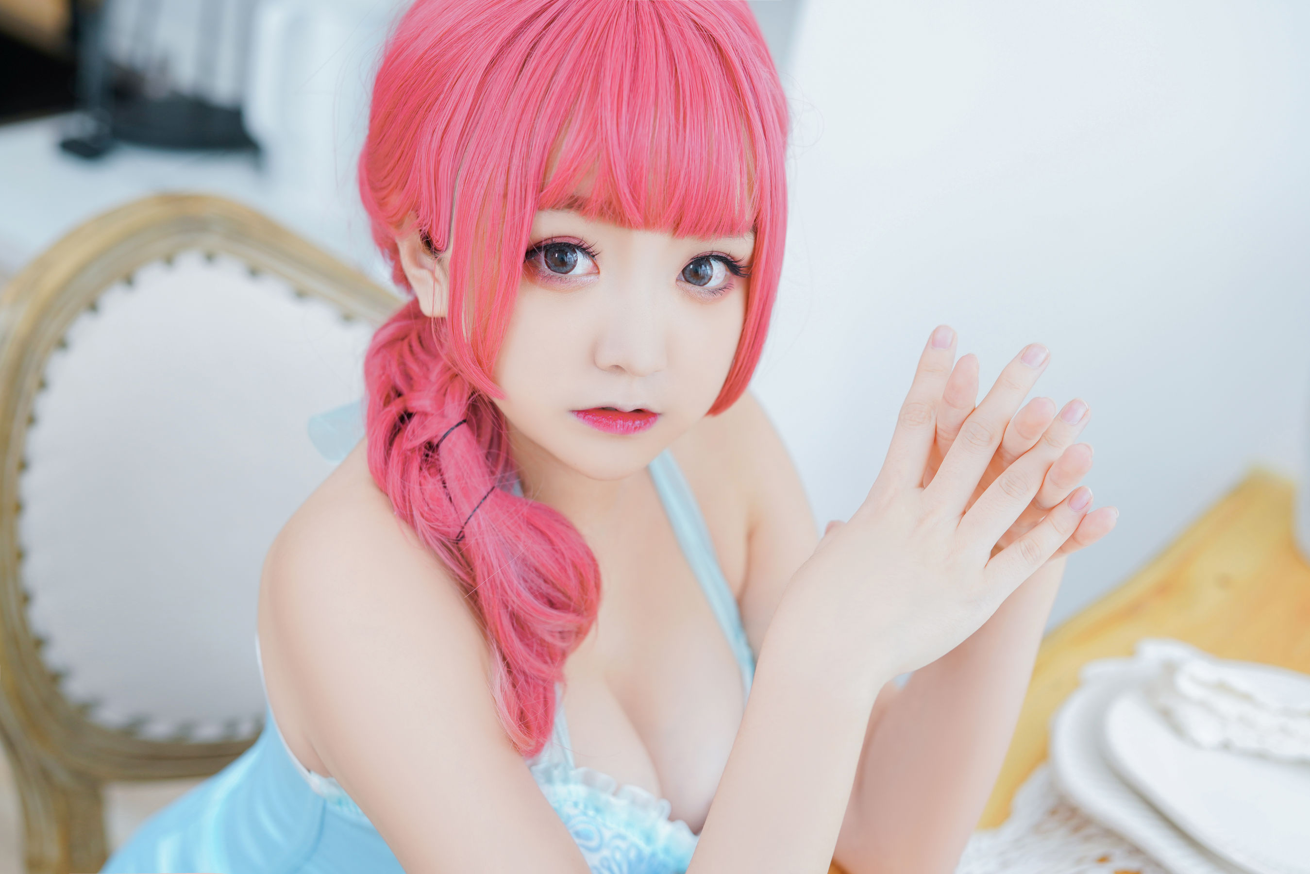 [福利COS] 动漫博主恩田直幸 - 蓝色束缚第9张