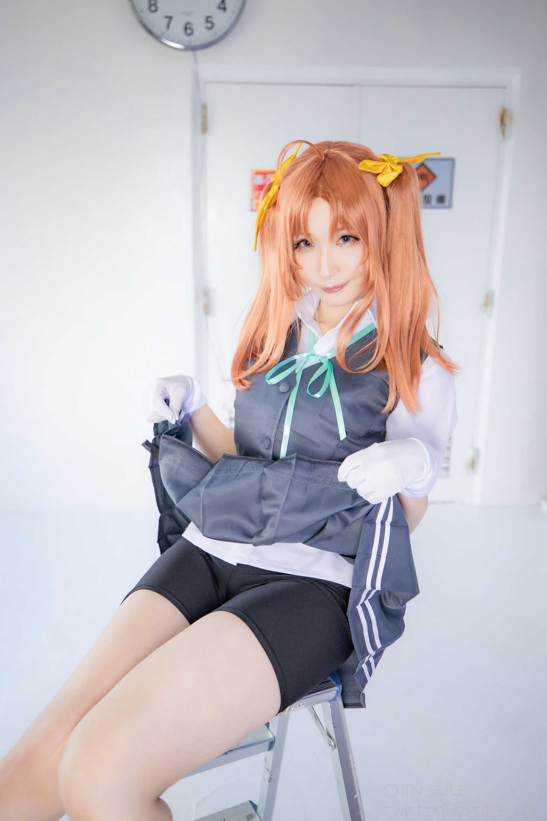 [福利COS] (Cosplay)[my suite] Atsuki あつき - スパッツと競泳水着を堪能するROM Suite Collection.36第41张