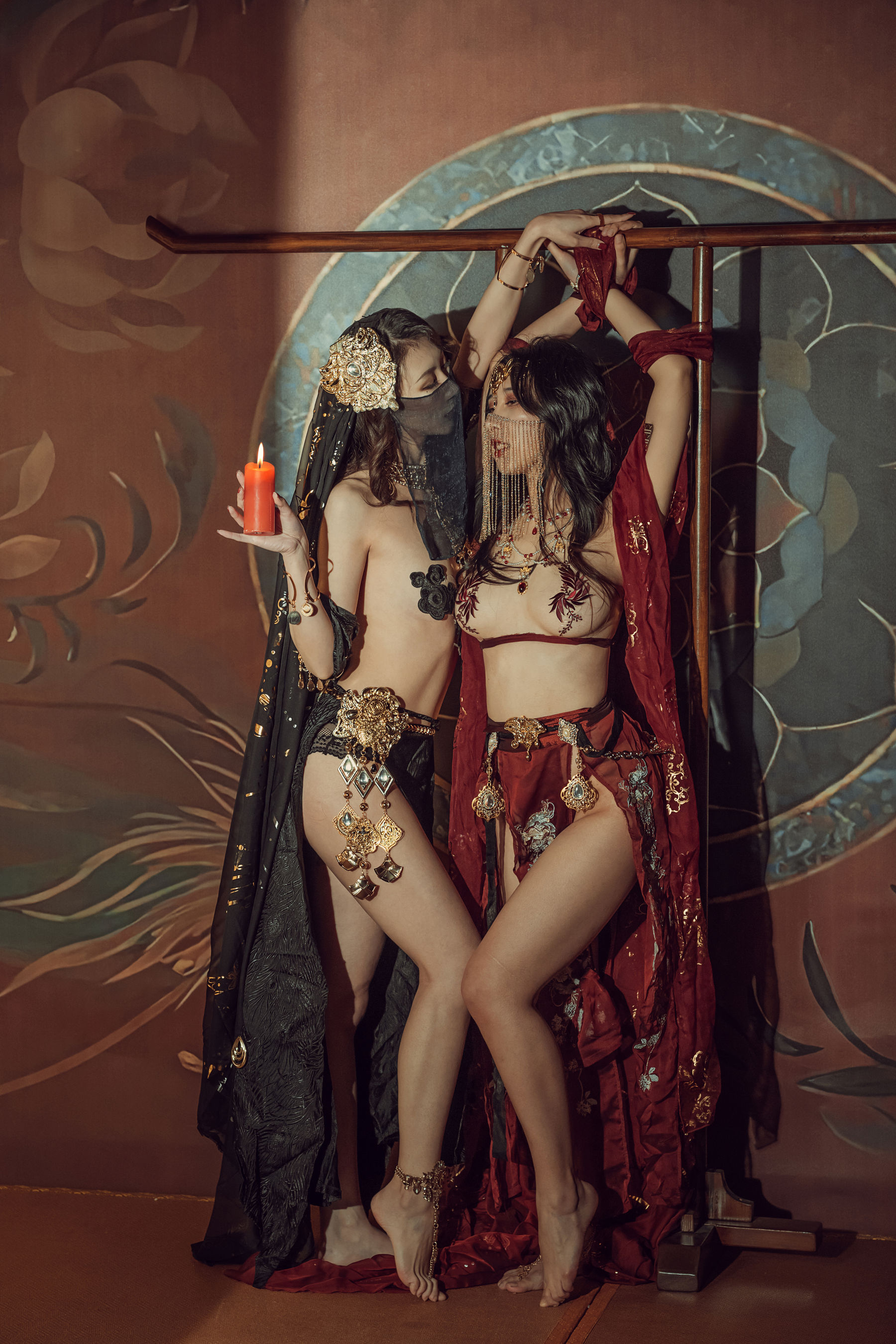 [福利COS] 云溪溪 - 奶桃桃 双人古风第3张