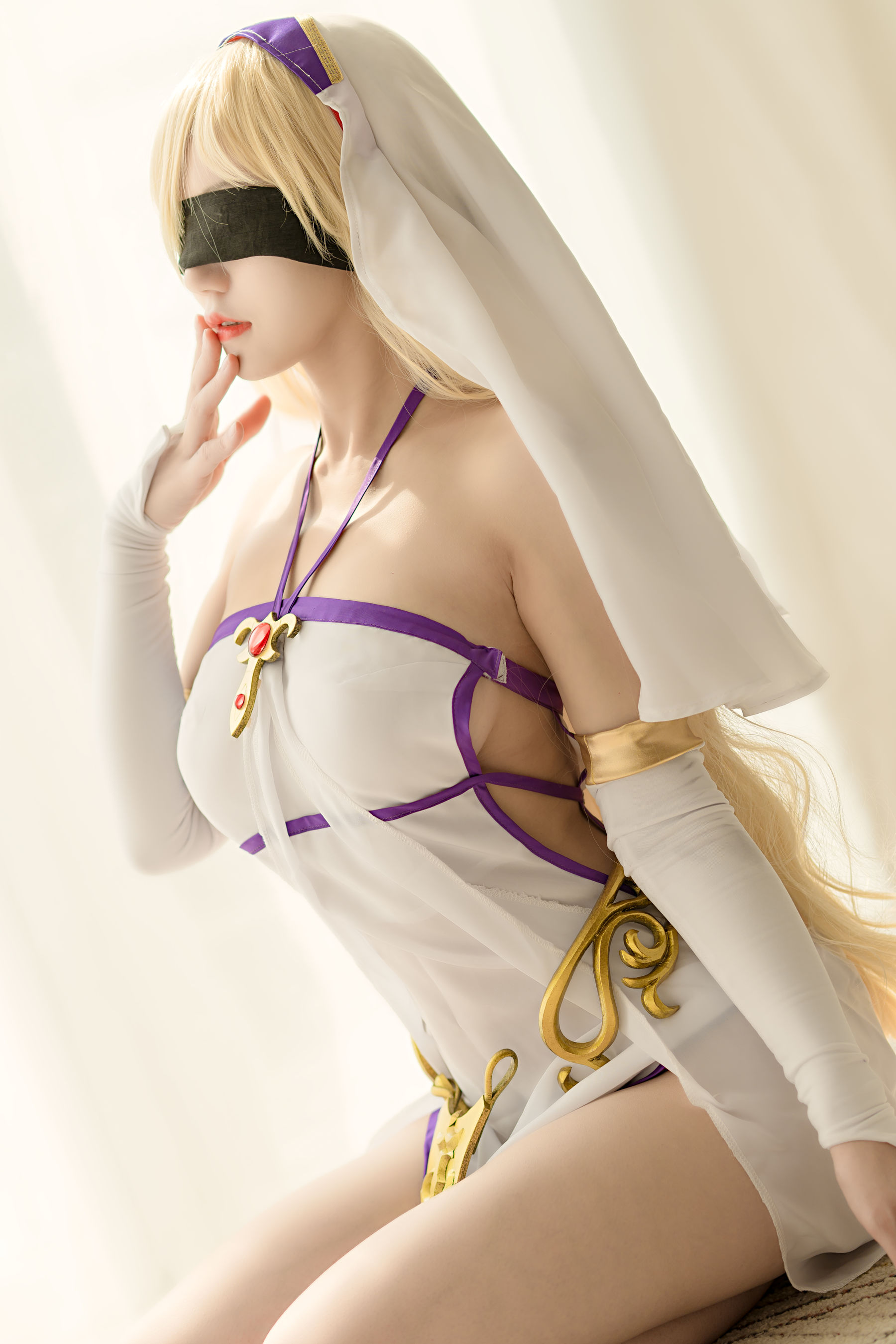 [福利COS] 动漫博主小仓千代w - 剑圣女第4张