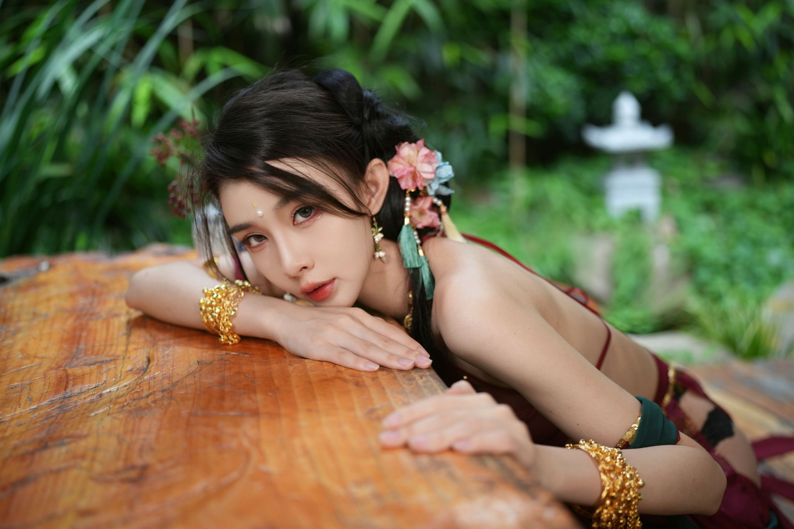 [福利COS] 余多多Dudu - 妲己的古风诱惑力第5张