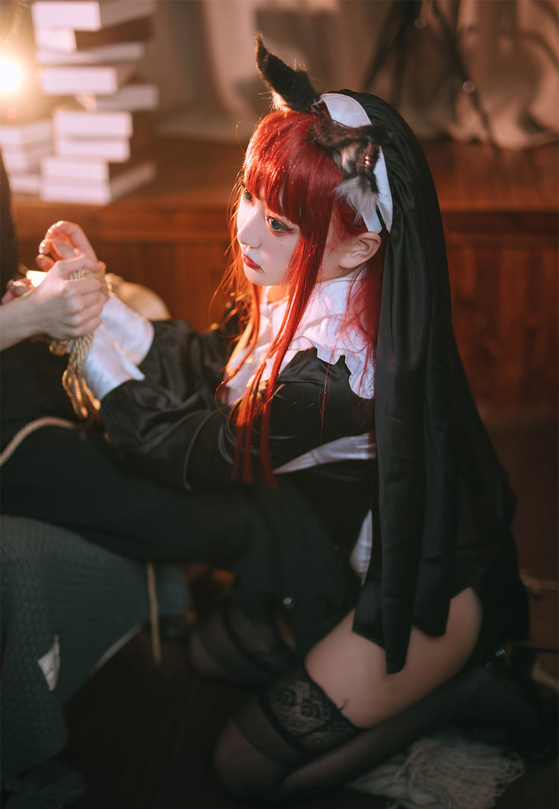 [福利COS] 动漫博主恩田直幸 - 修女第1张