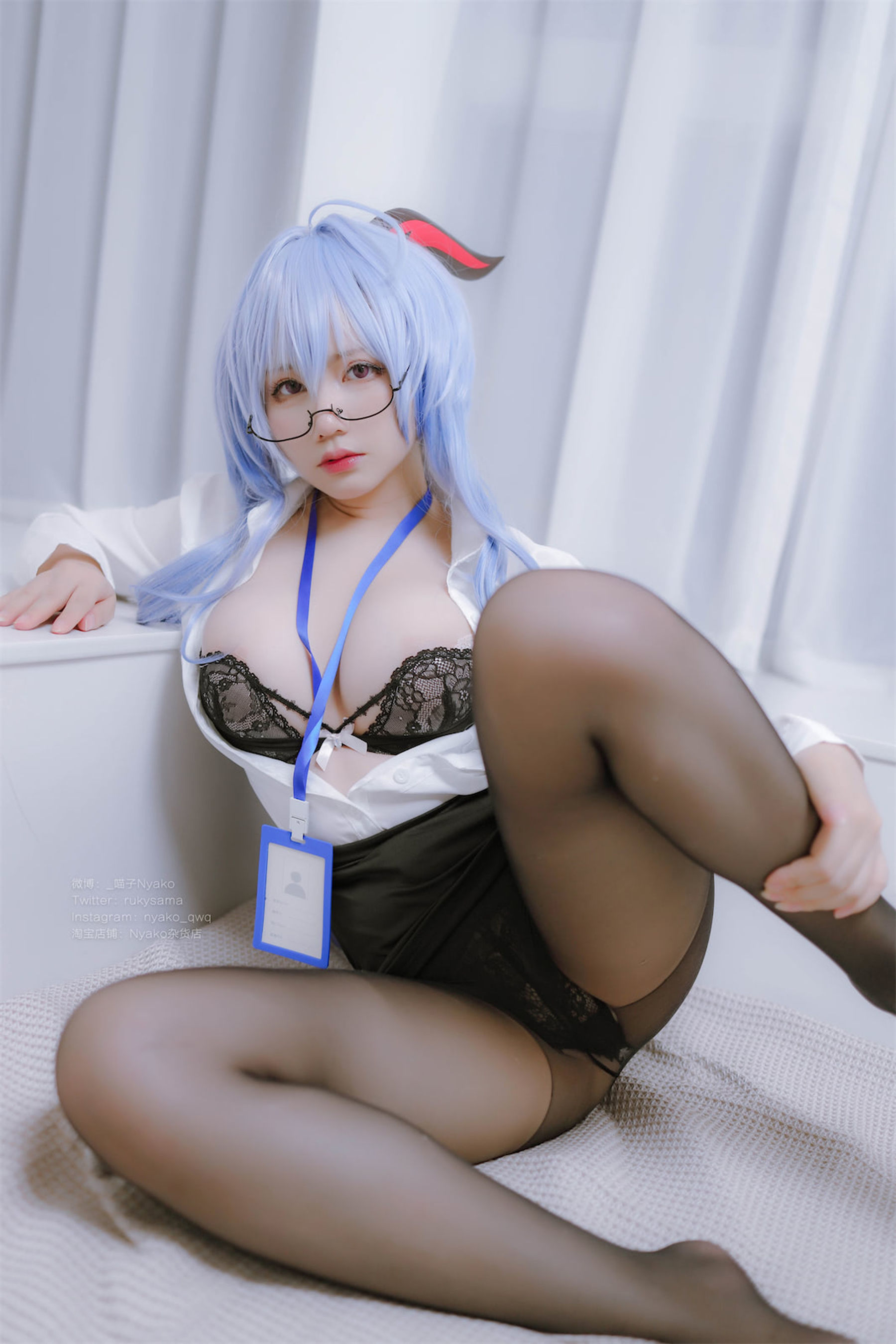 [福利COS] Nyako喵子 - 原神甘雨OL第18张