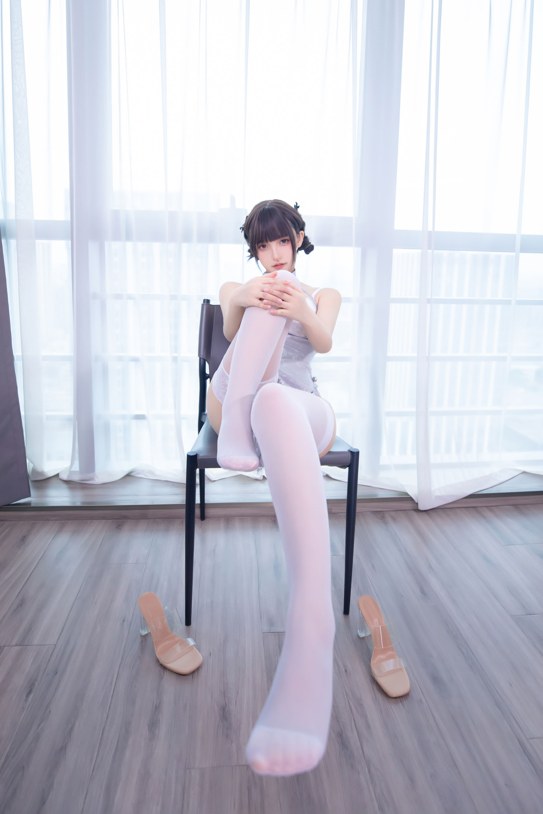 [福利COS] 萝莉神楽板真冬 雪糕小姐第17张