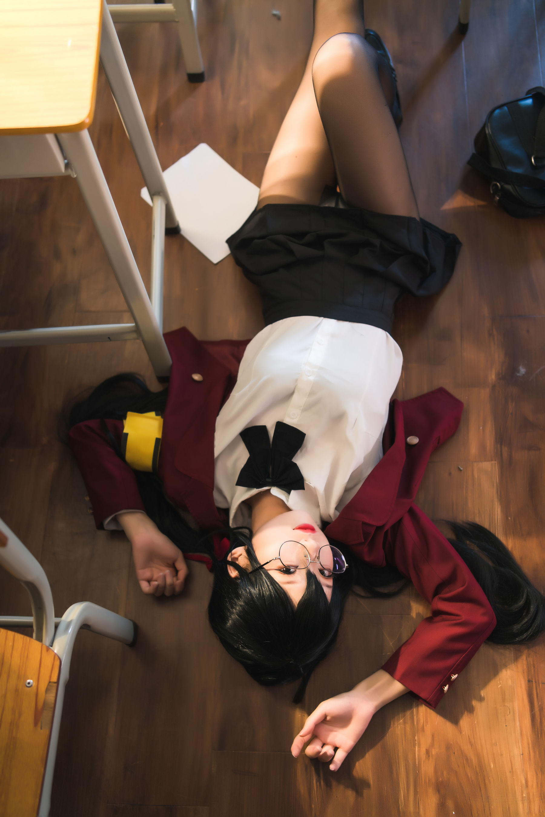 [福利COS] 狐玖玖 - 碧蓝航线 大凤JK第7张