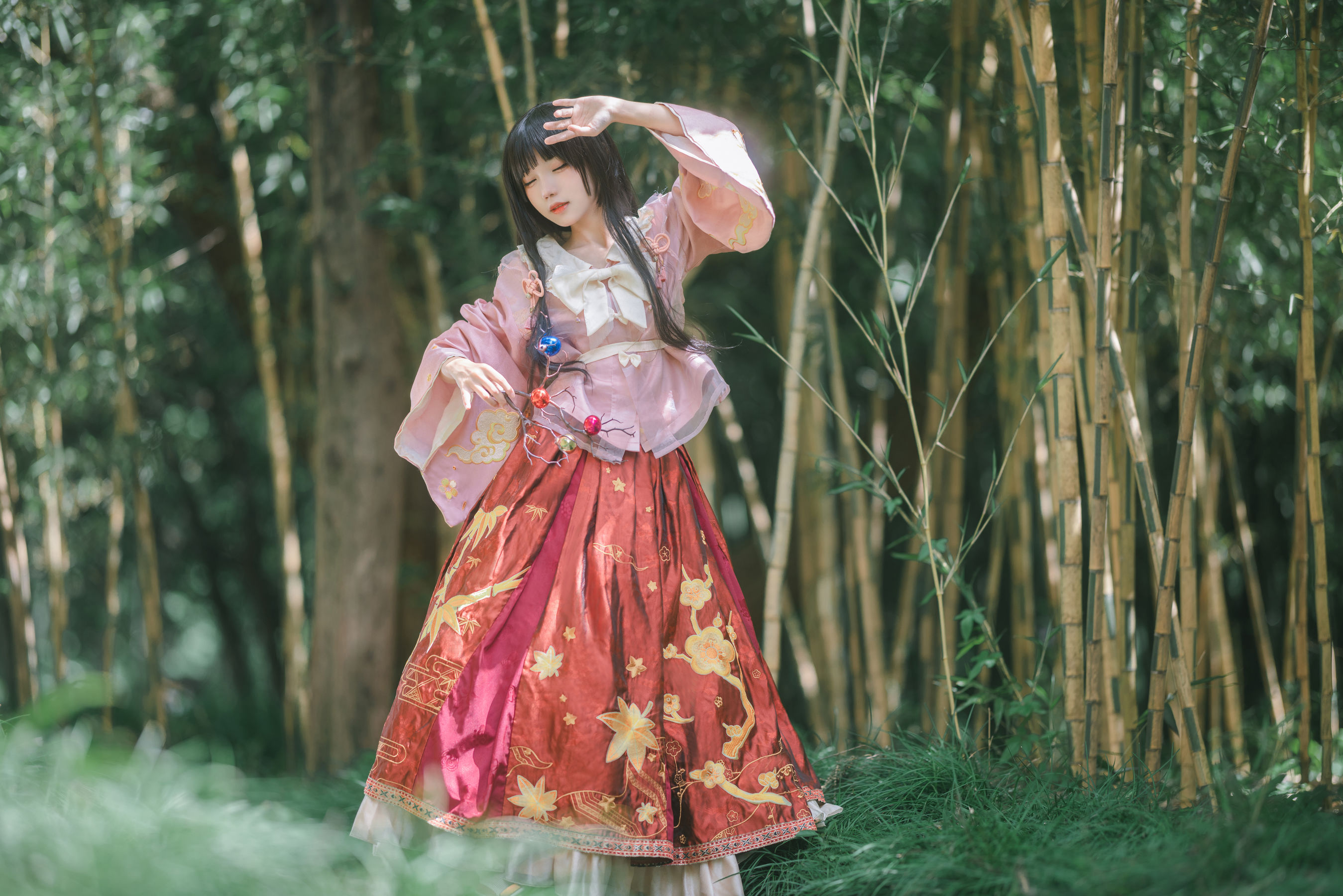 [福利COS] 花柒Hana - 蓬莱山辉夜第3张