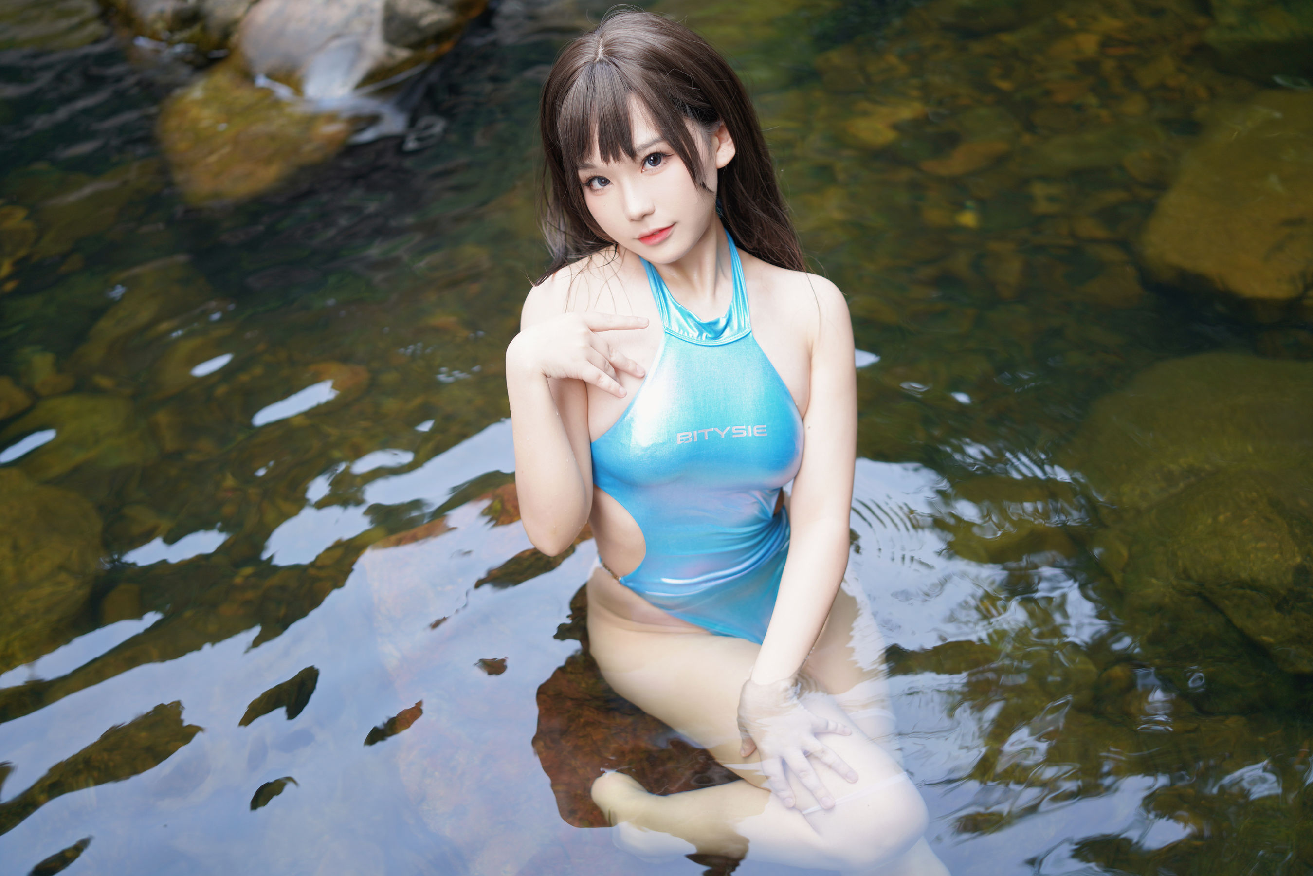 [福利COS] 七七娜娜子 - 竞泳第1张