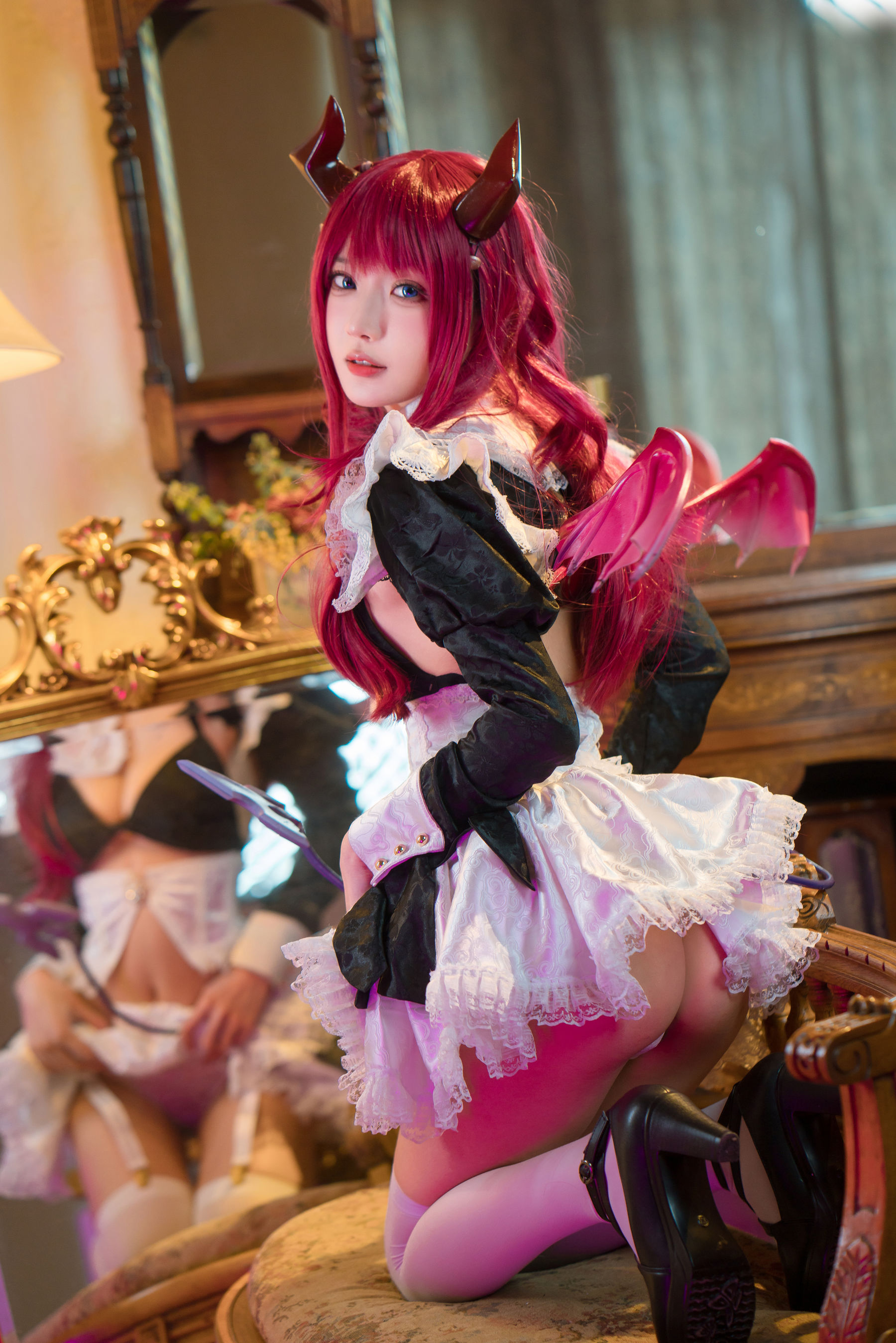 [福利COS] 动漫博主阿包也是兔娘 - 莉莉娅女仆第5张