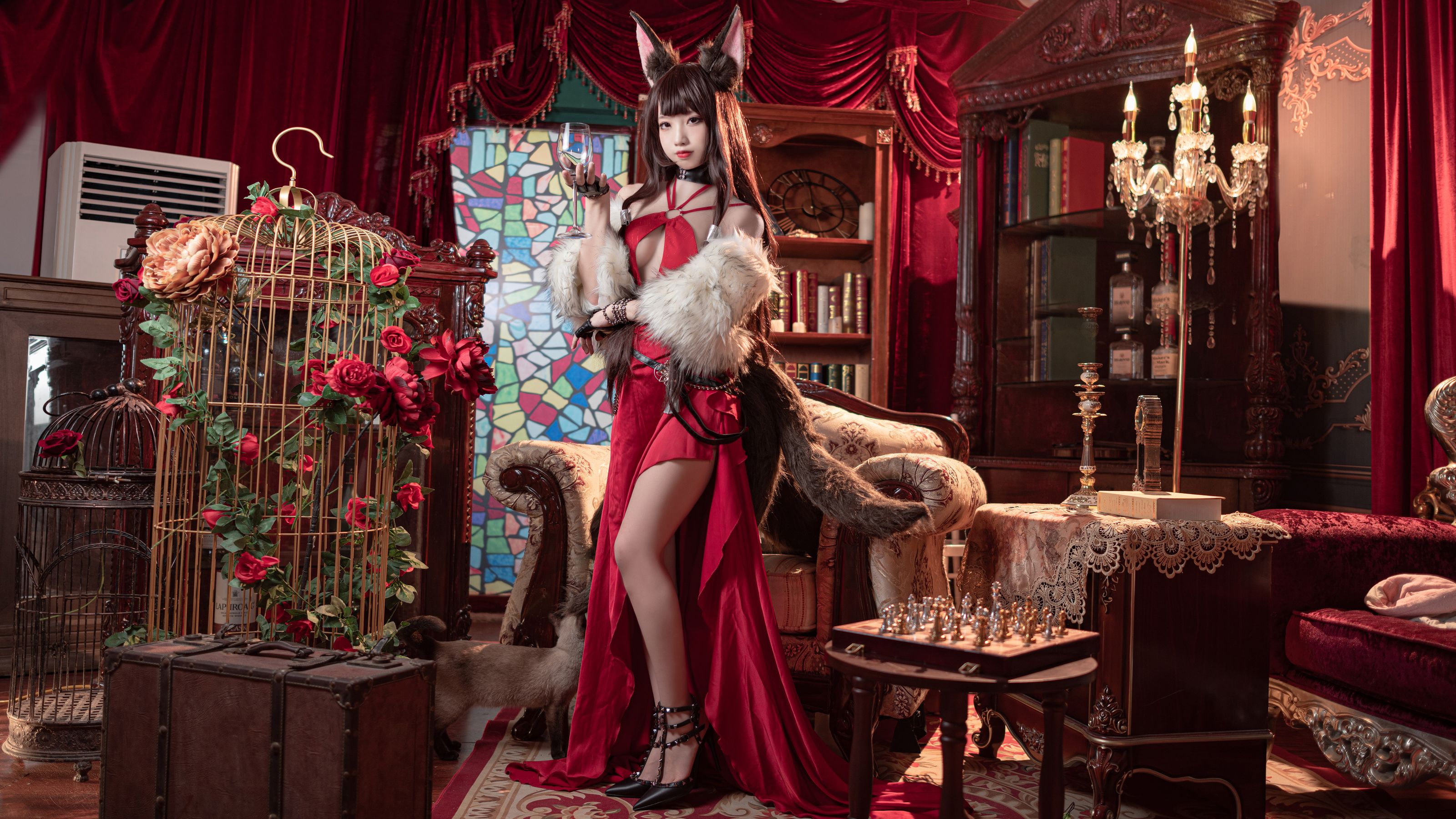 [福利COS] 狐玖玖 - 碧蓝航线 赤城第7张