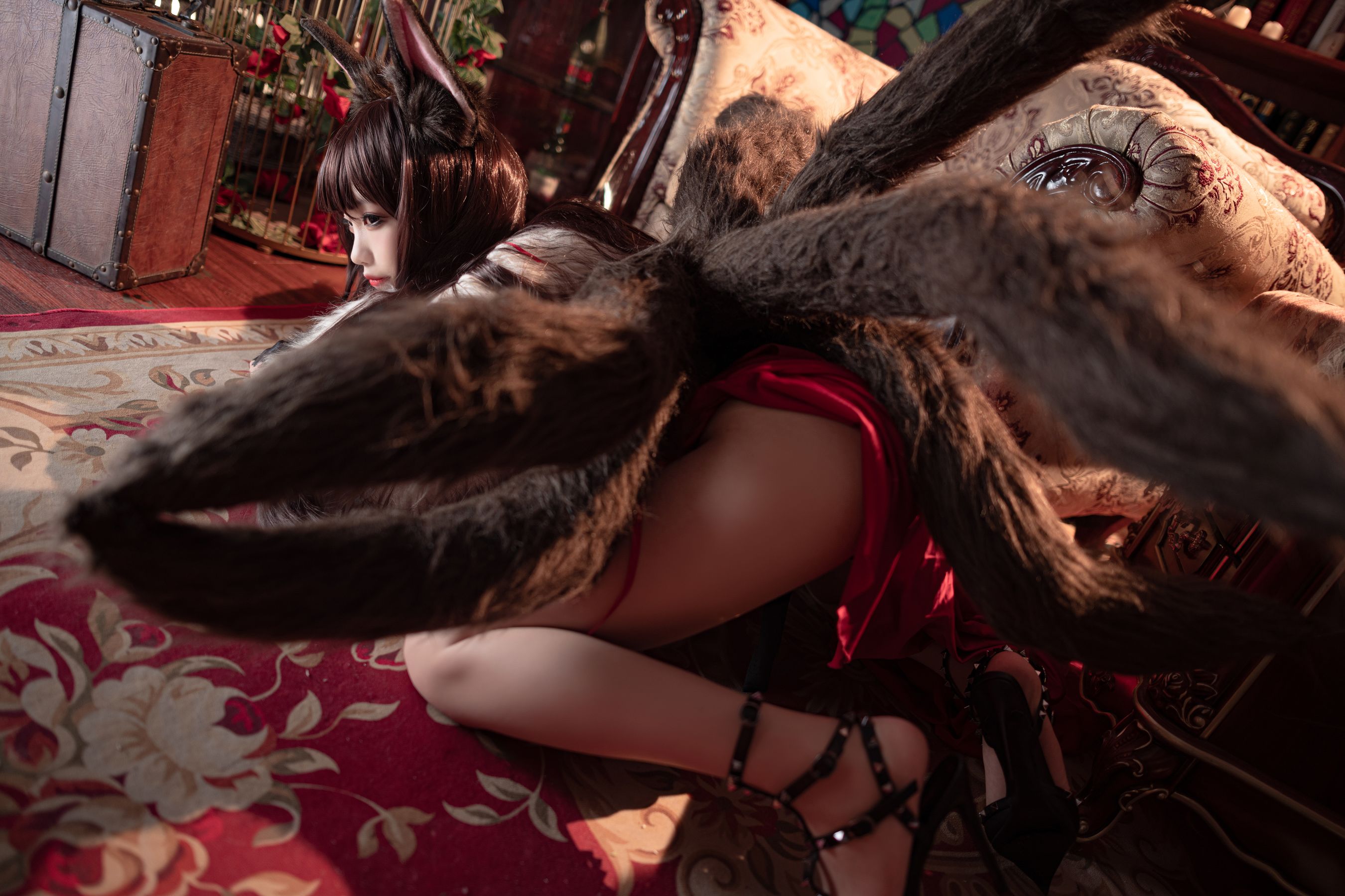 [福利COS] 狐玖玖 - 碧蓝航线 赤城第6张