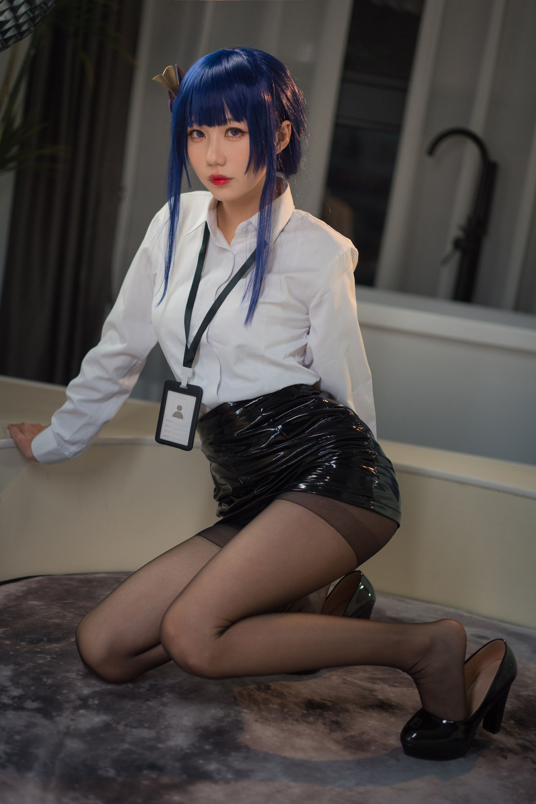 [福利COS] 无影喵喵 - OL雷电将军第13张