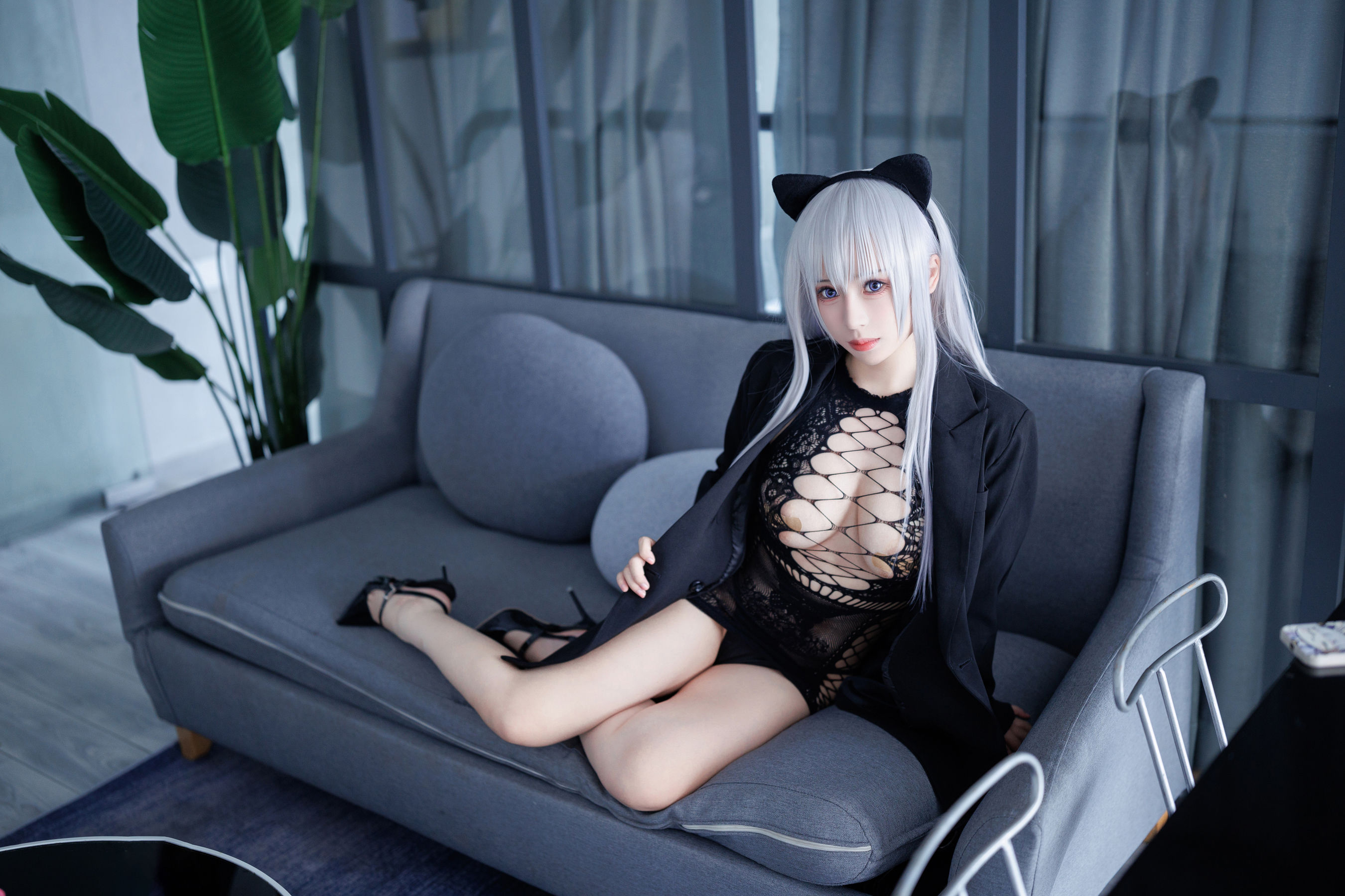 [福利COS] 胡桃猫Kurumineko - 魅惑猫娘第2张