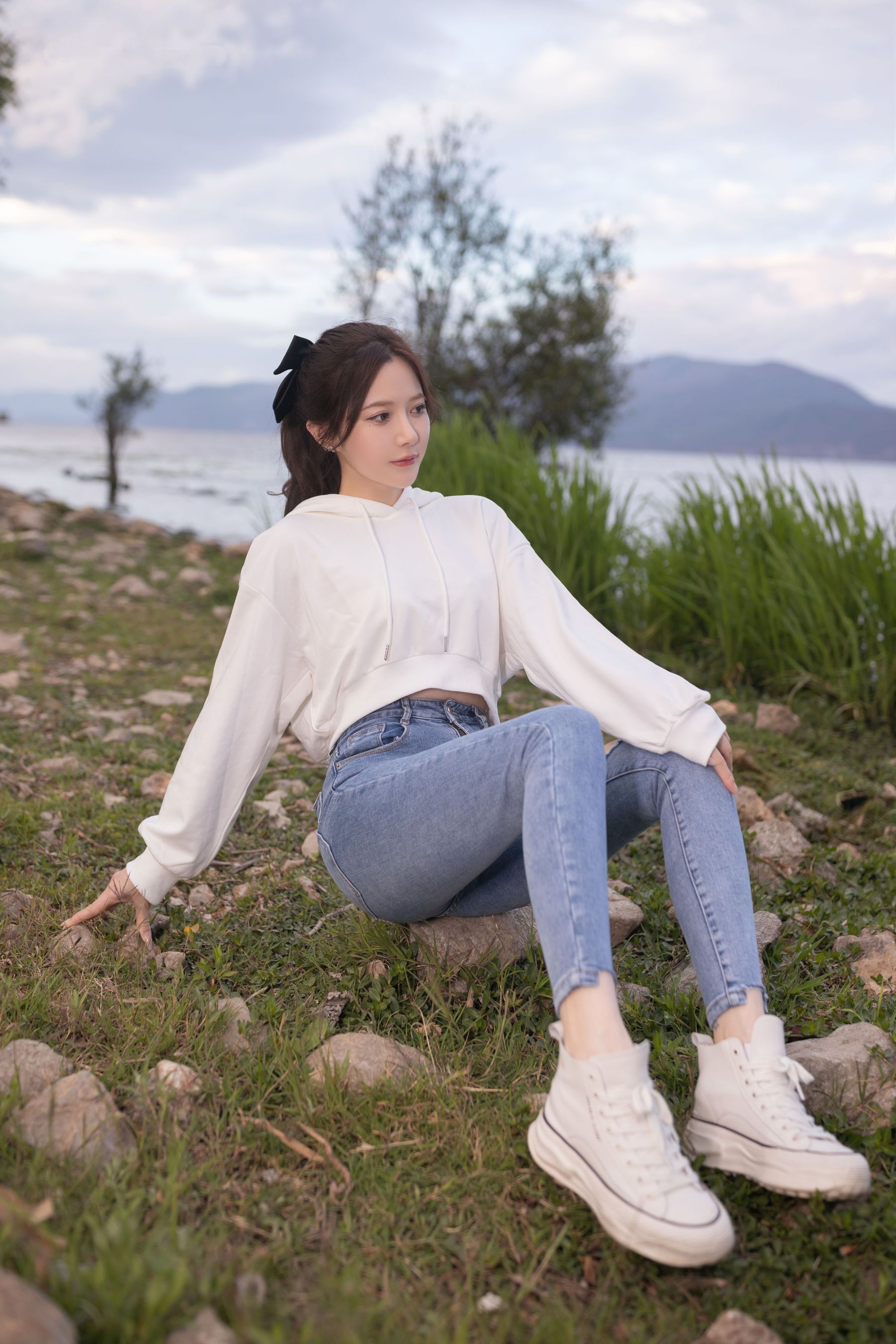 [福利COS] 鱼子酱 牛仔情趣写真第6张