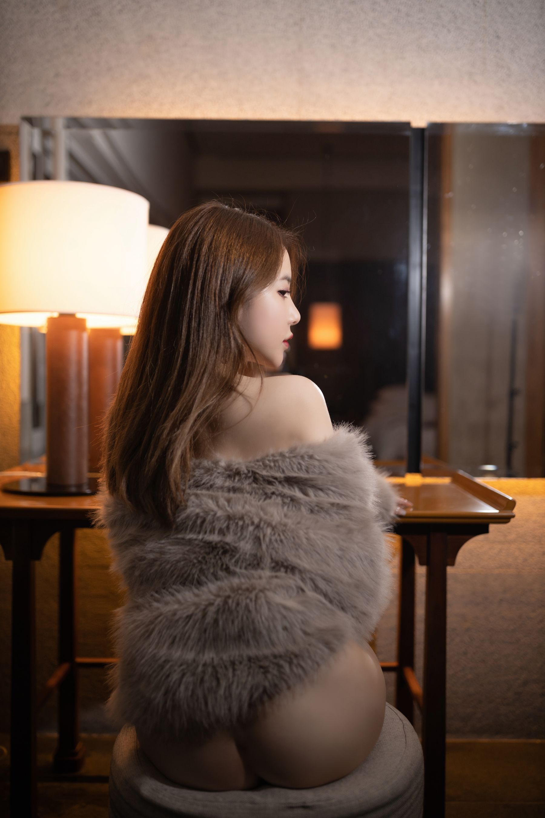 [福利COS] 鱼子酱 毛绒情趣写真第32张