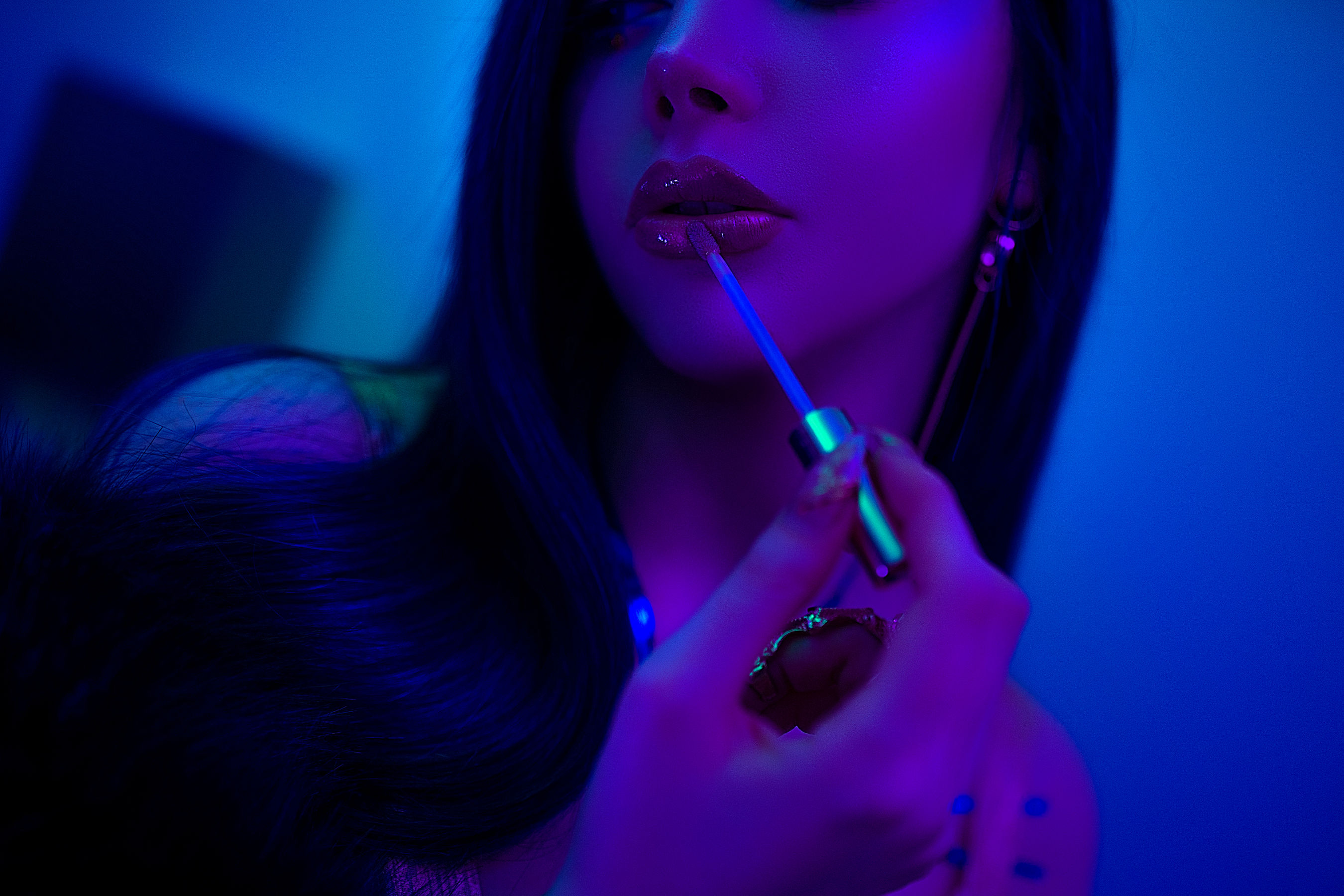 [COS福利] 国外美女SayaTheFox - Cyberpunk Dress第1张