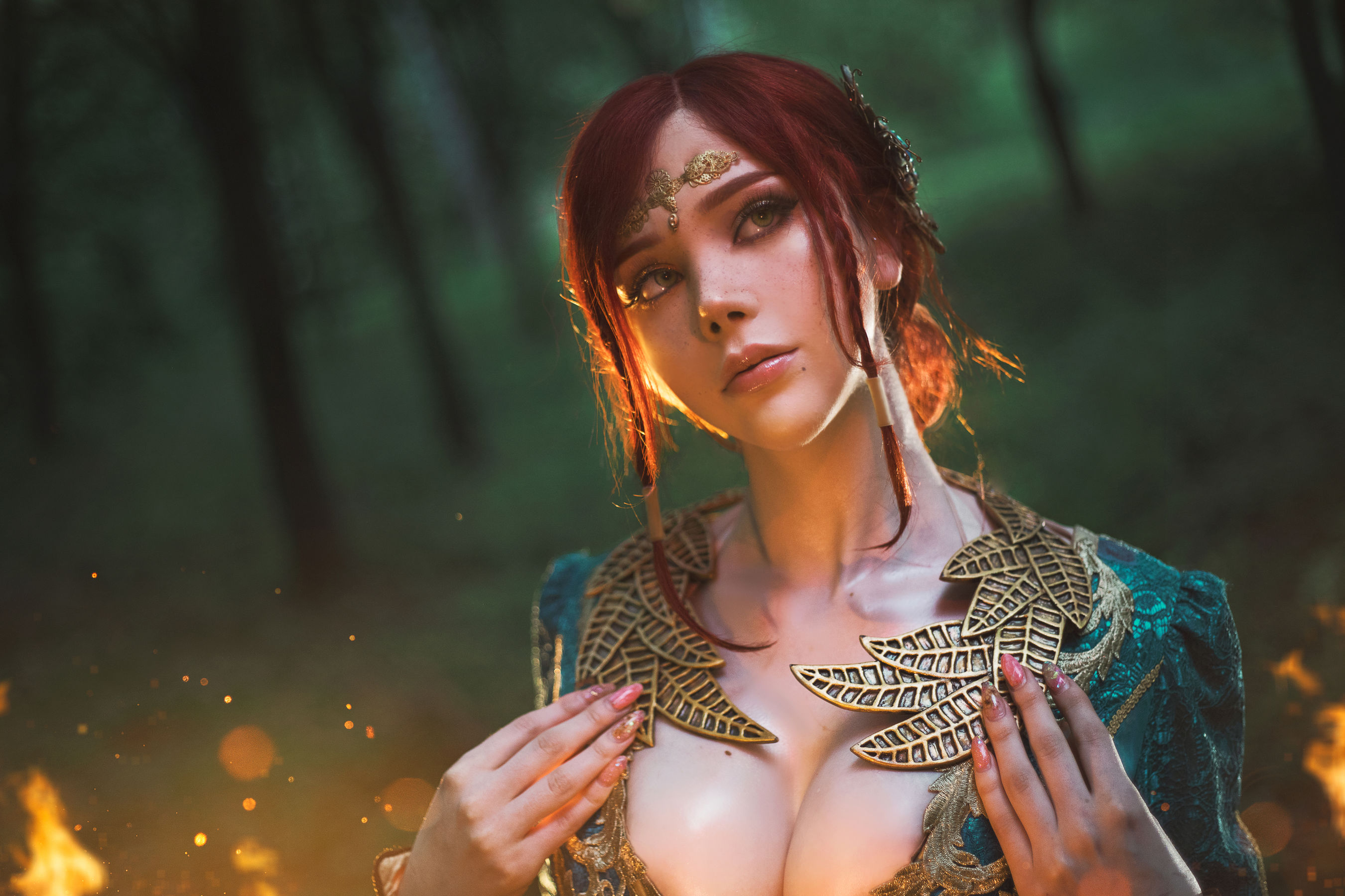 [COS福利] 国外美女SayaTheFox - Triss Merigold第5张