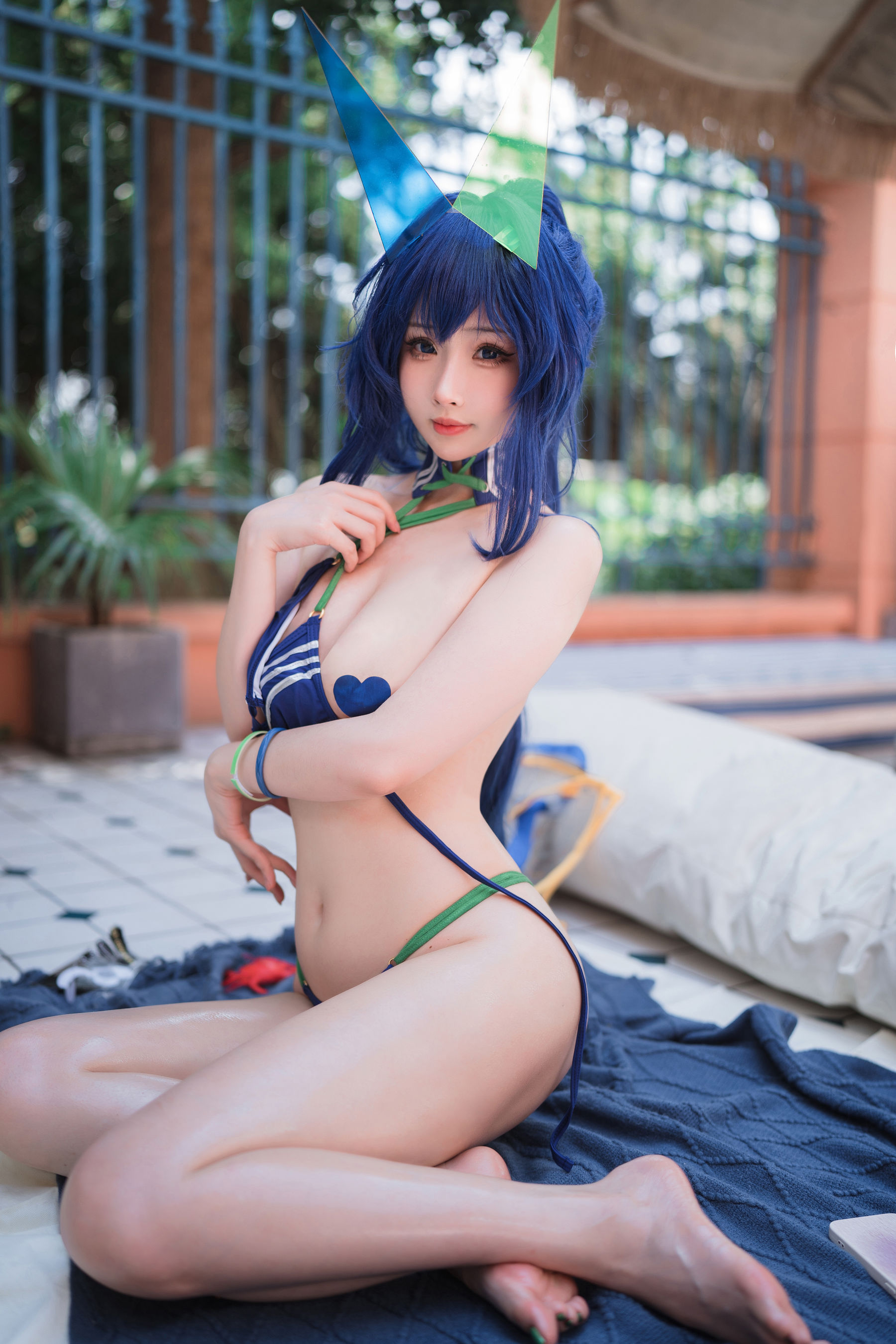 COS福利rioko凉凉子 - 碧蓝航线 花园第15张