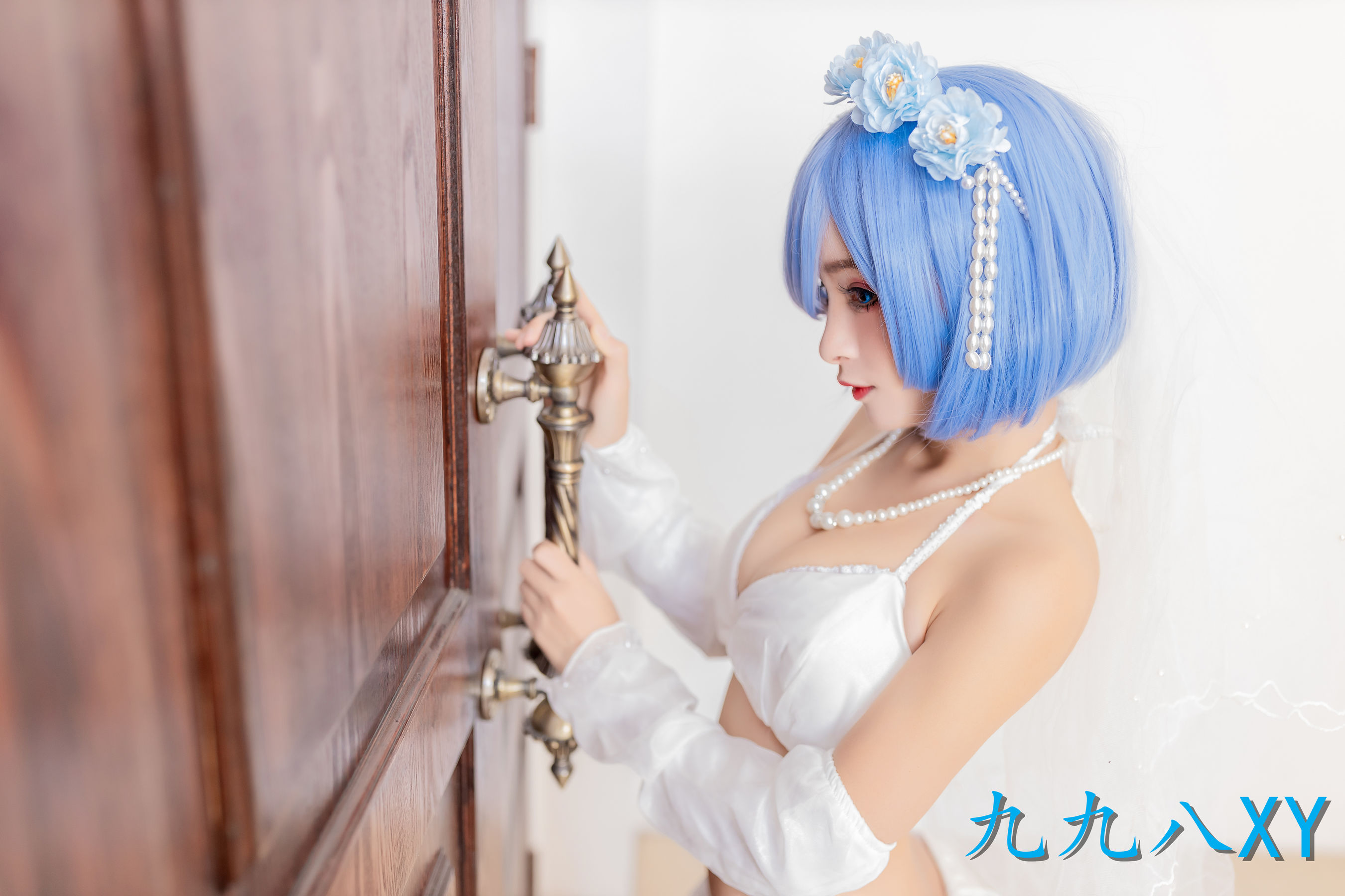 动漫博主九九八XY - 蕾姆花嫁第6张