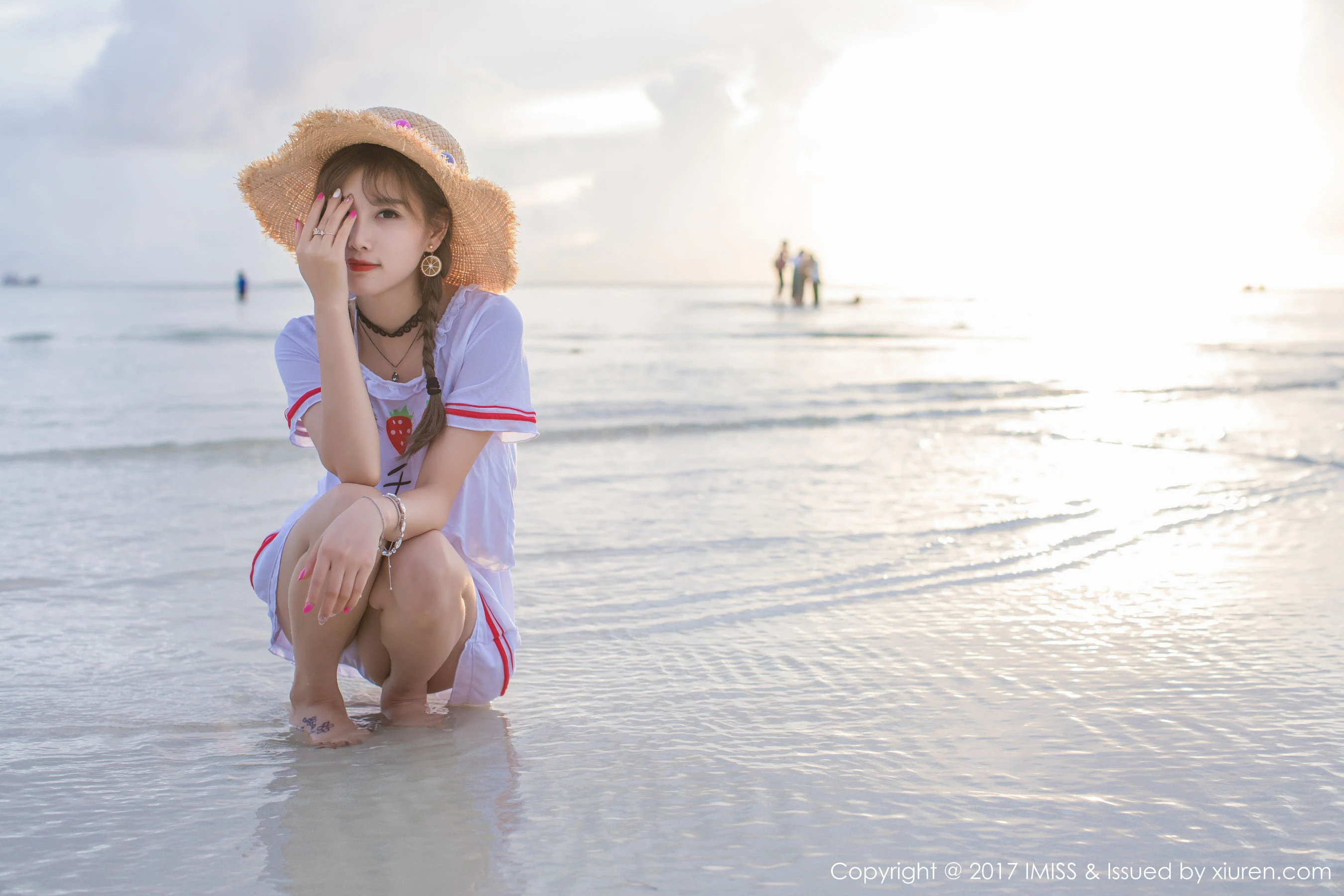  杨晨晨sugar《阳光和沙滩，香车与美人》 爱蜜社IMiss Vol.185第7张