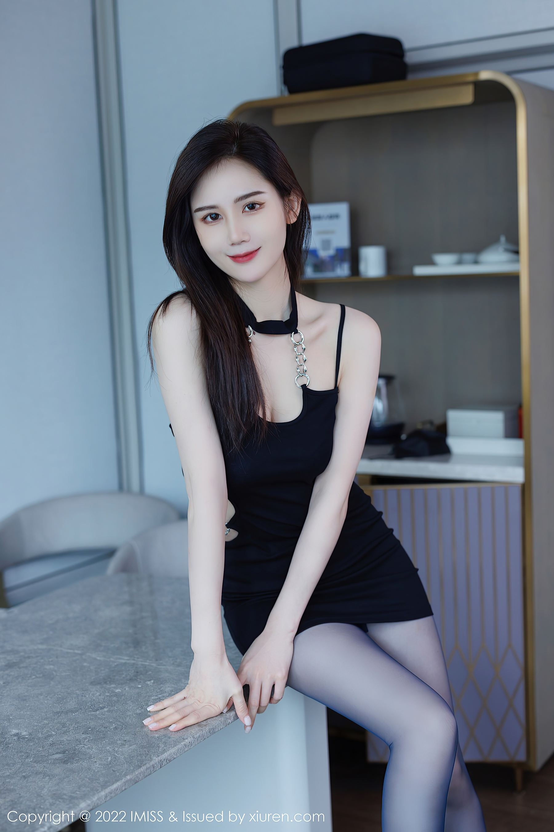  爱蜜社 VOL.689 SISY思 黑丝美腿第14张