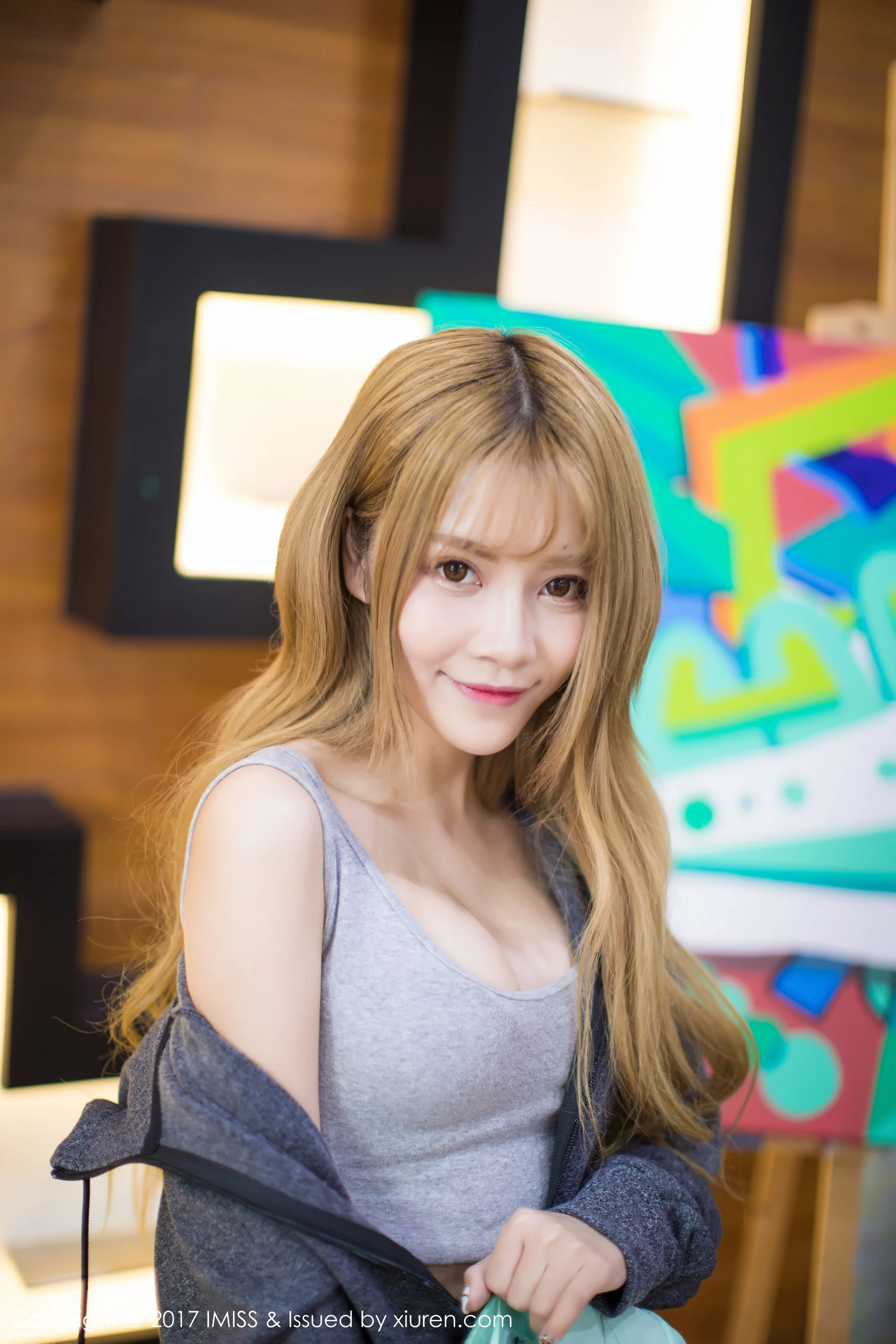 模特夏正正首套 爱蜜社 VOL.172第1张