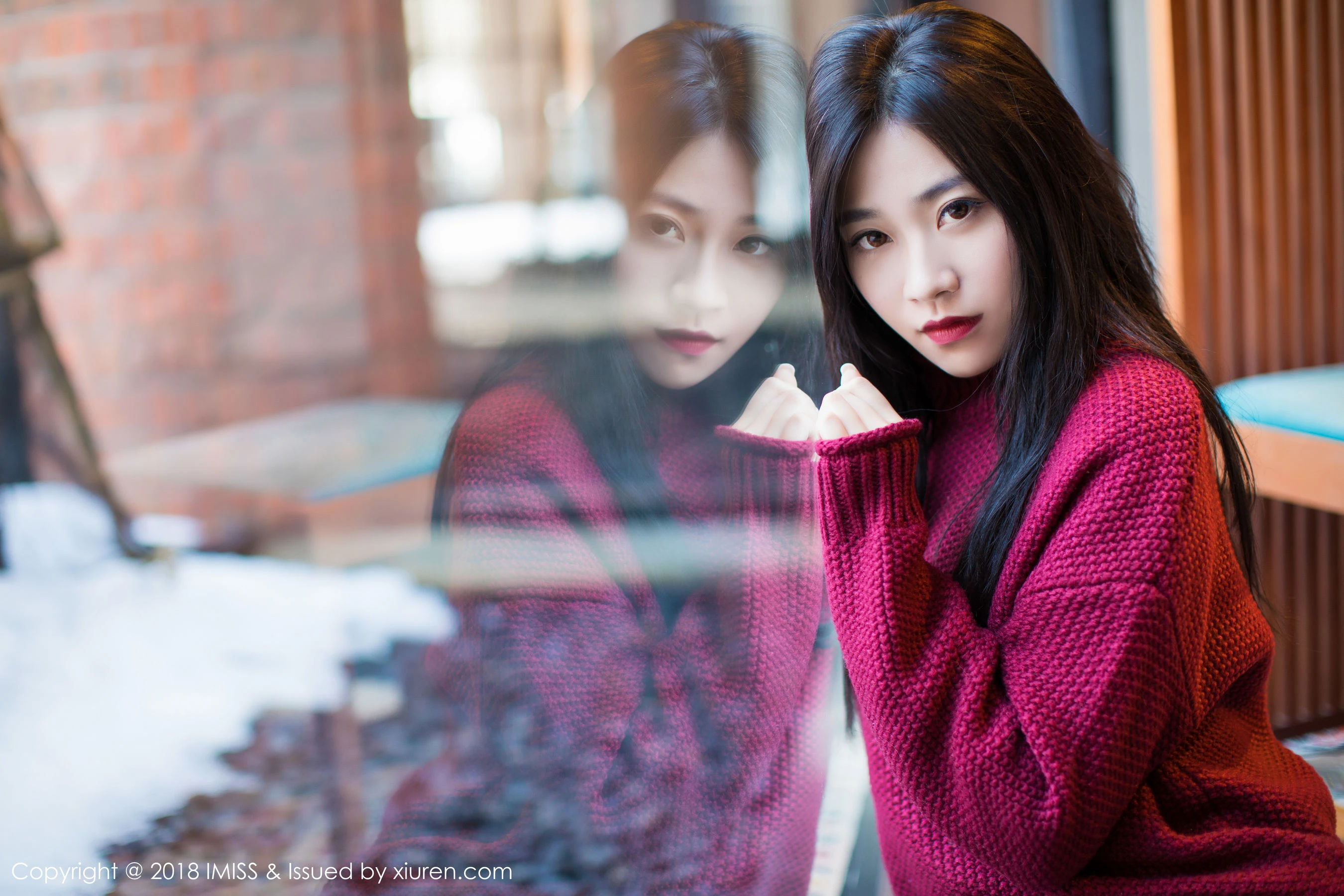  许诺Sabrina《极致美到窒息的美腿诱惑》 爱蜜社IMiss Vol.239第16张