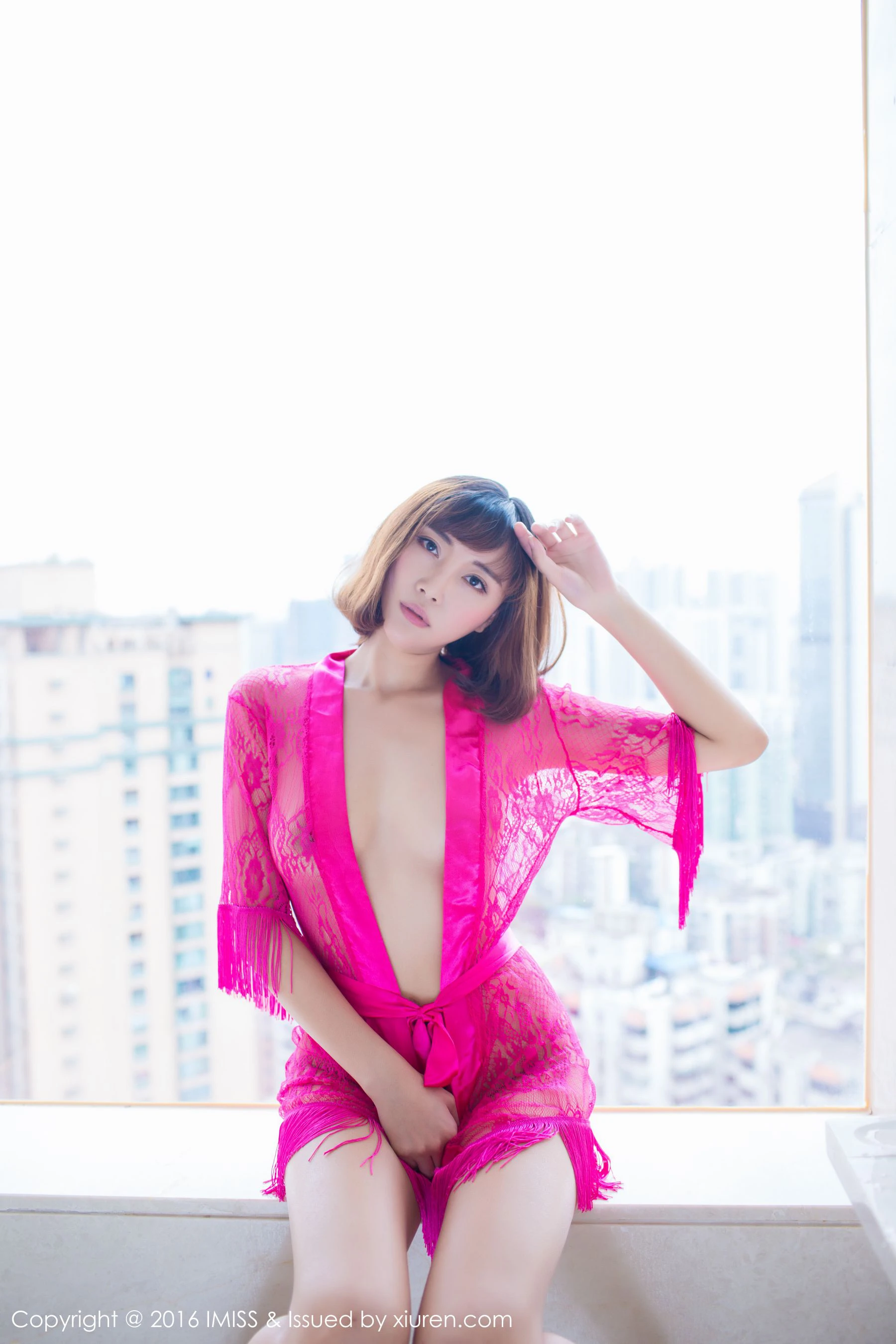 樂樂Mango《3套透视装》 爱蜜社IMiss Vol.077第14张