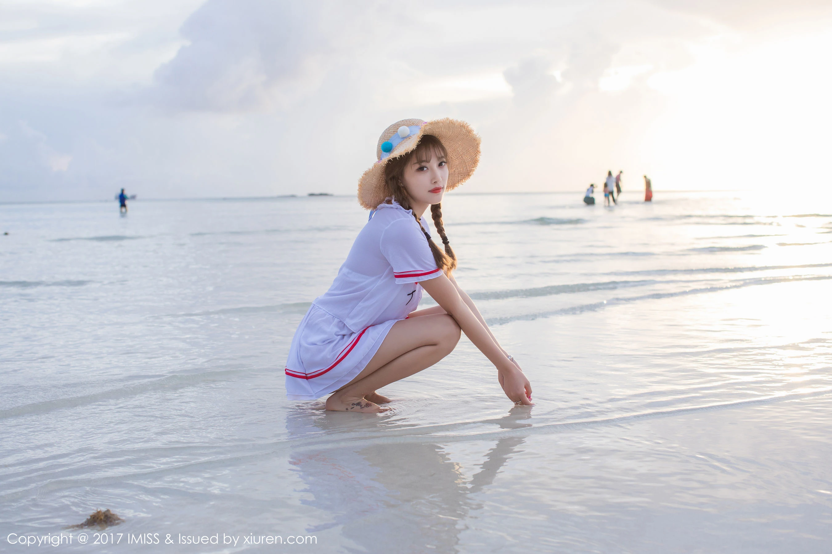  杨晨晨sugar《阳光和沙滩，香车与美人》 爱蜜社IMiss Vol.185第7张