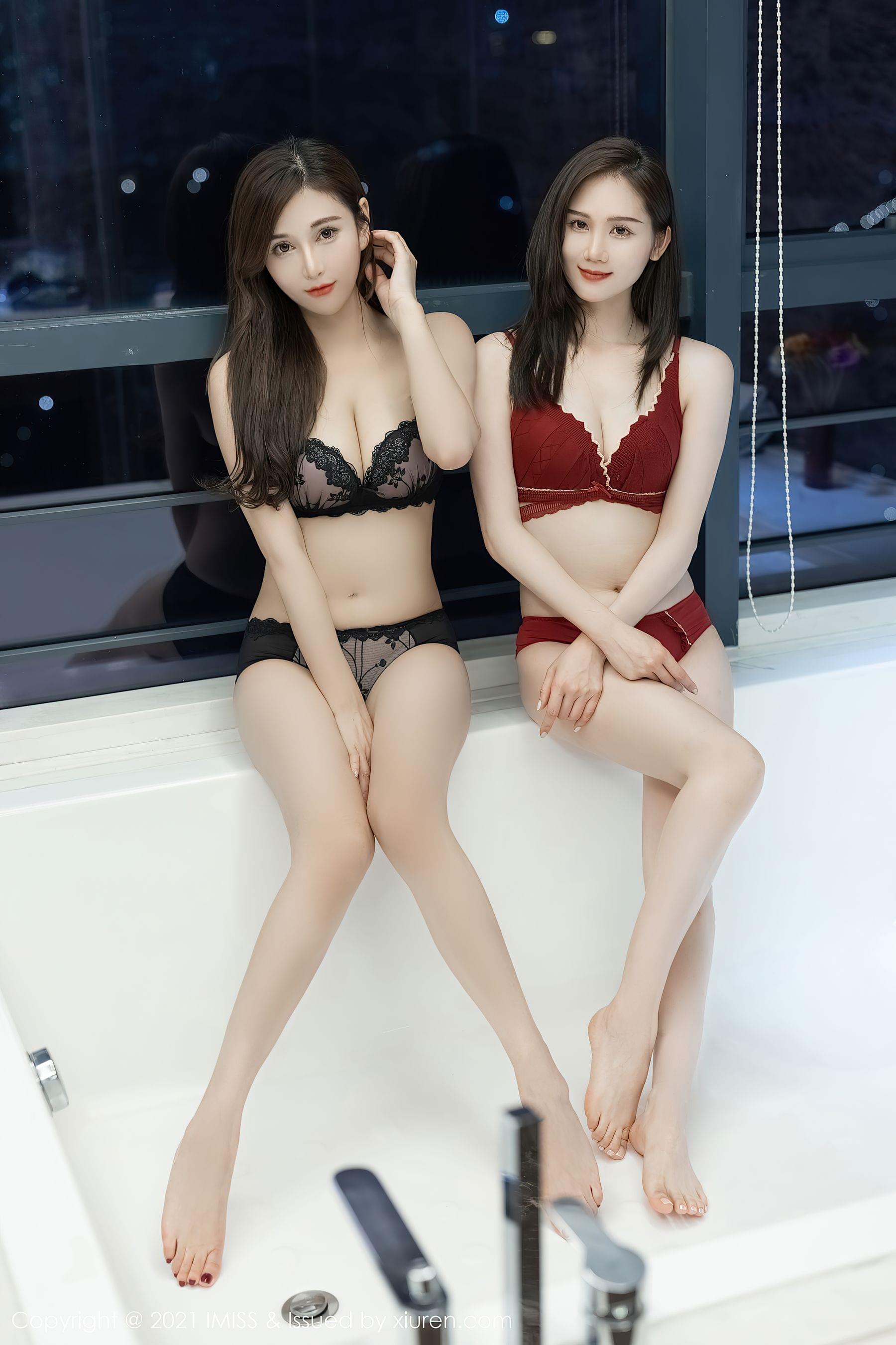 爱蜜社IMiss Vol.582 Lavinia肉肉&SISY思第5张
