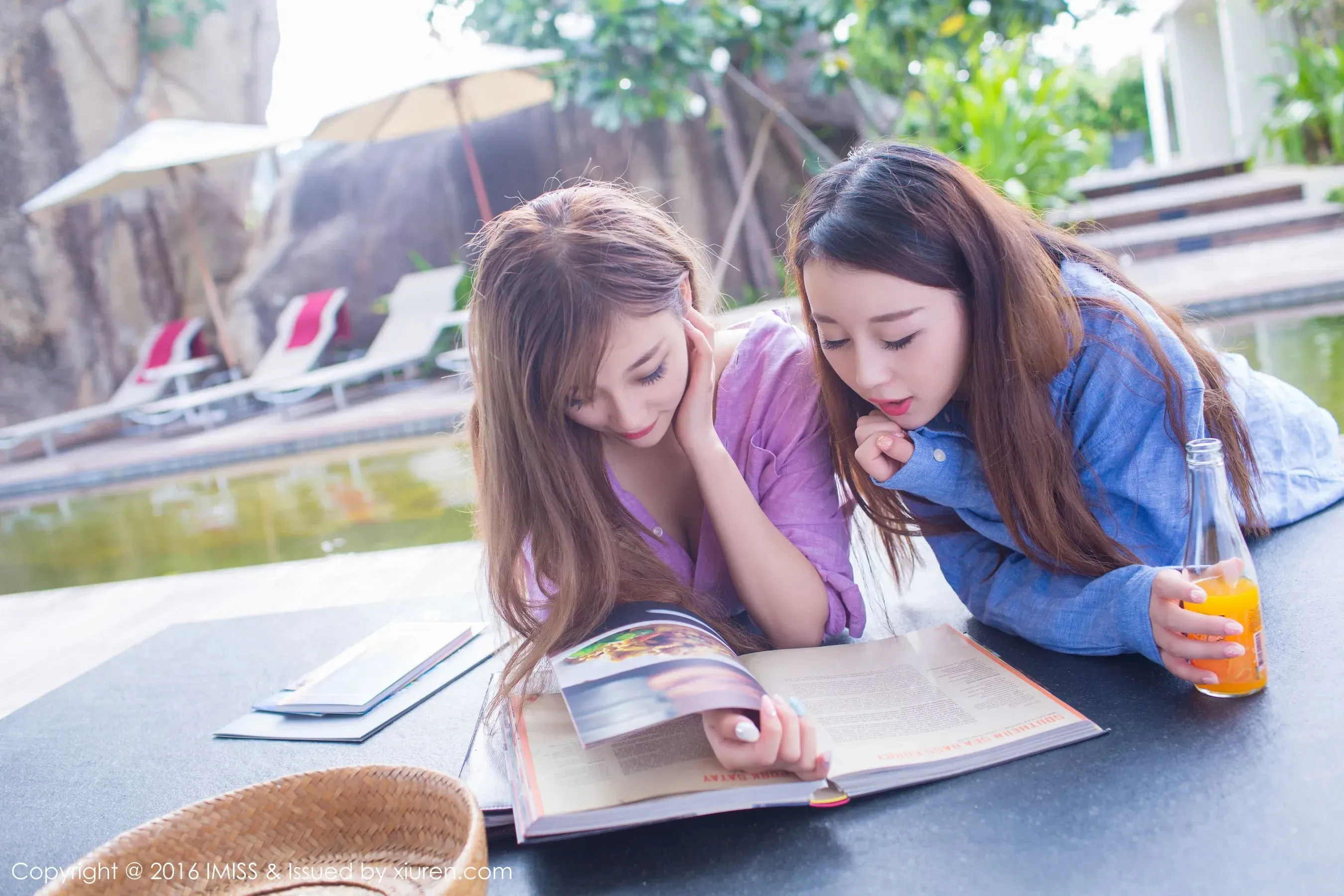 赵小米Kitty、sugar小甜心CC《闺蜜》 爱蜜社IMiss Vol.133第8张