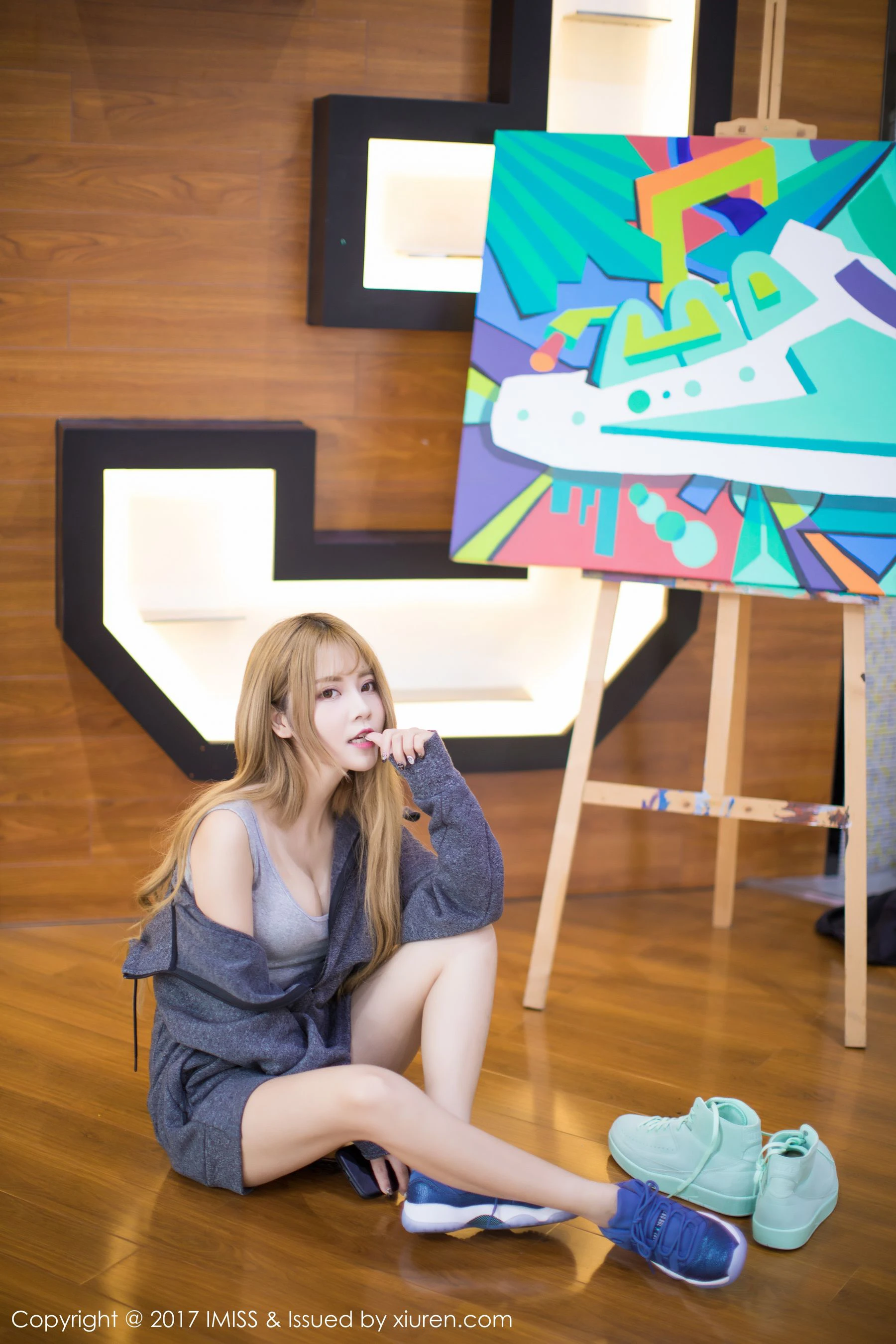  模特夏正正首套 爱蜜社 VOL.172第3张