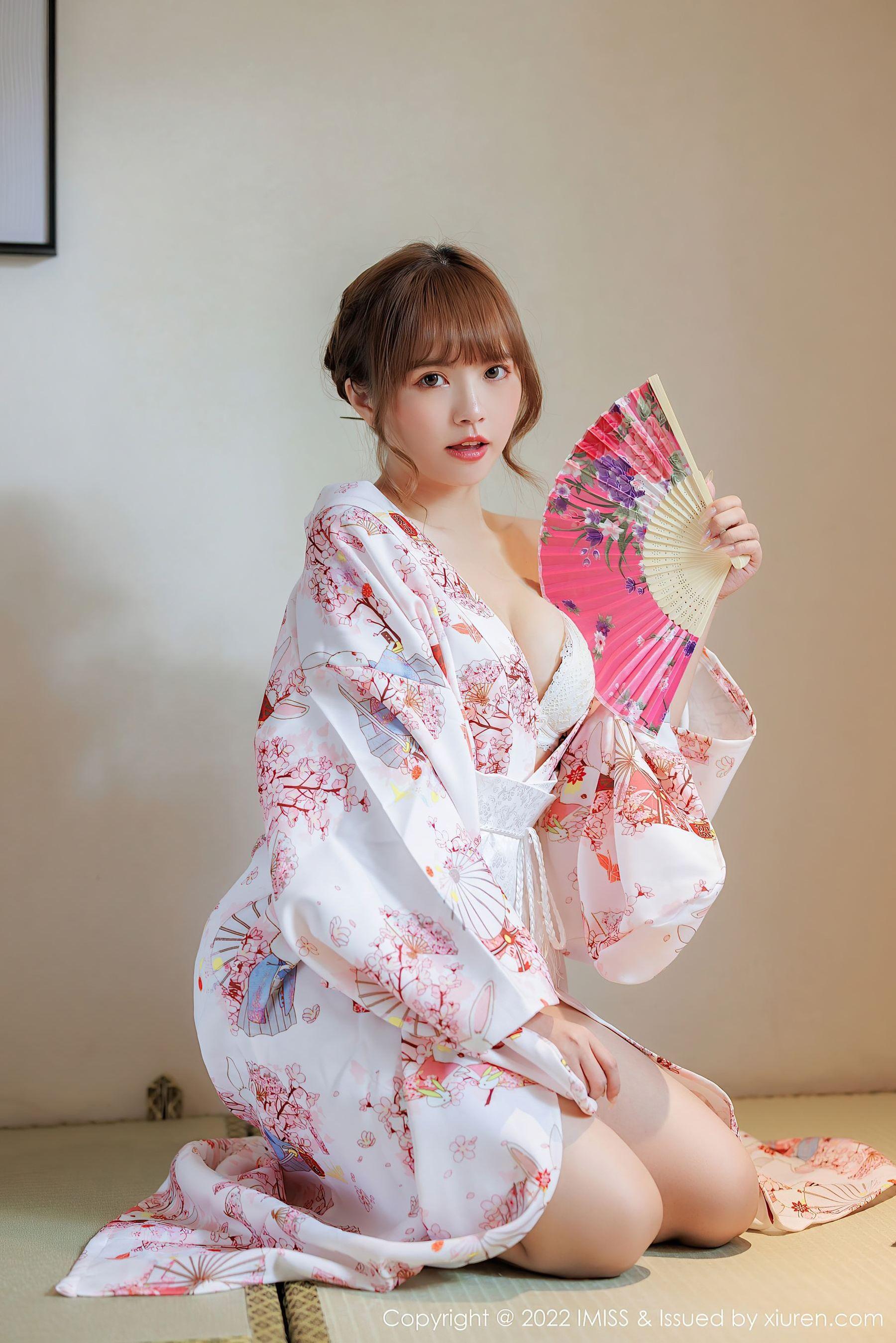  爱蜜社 VOL.676 张思允Nice 蕾丝内衣美胸写真第17张