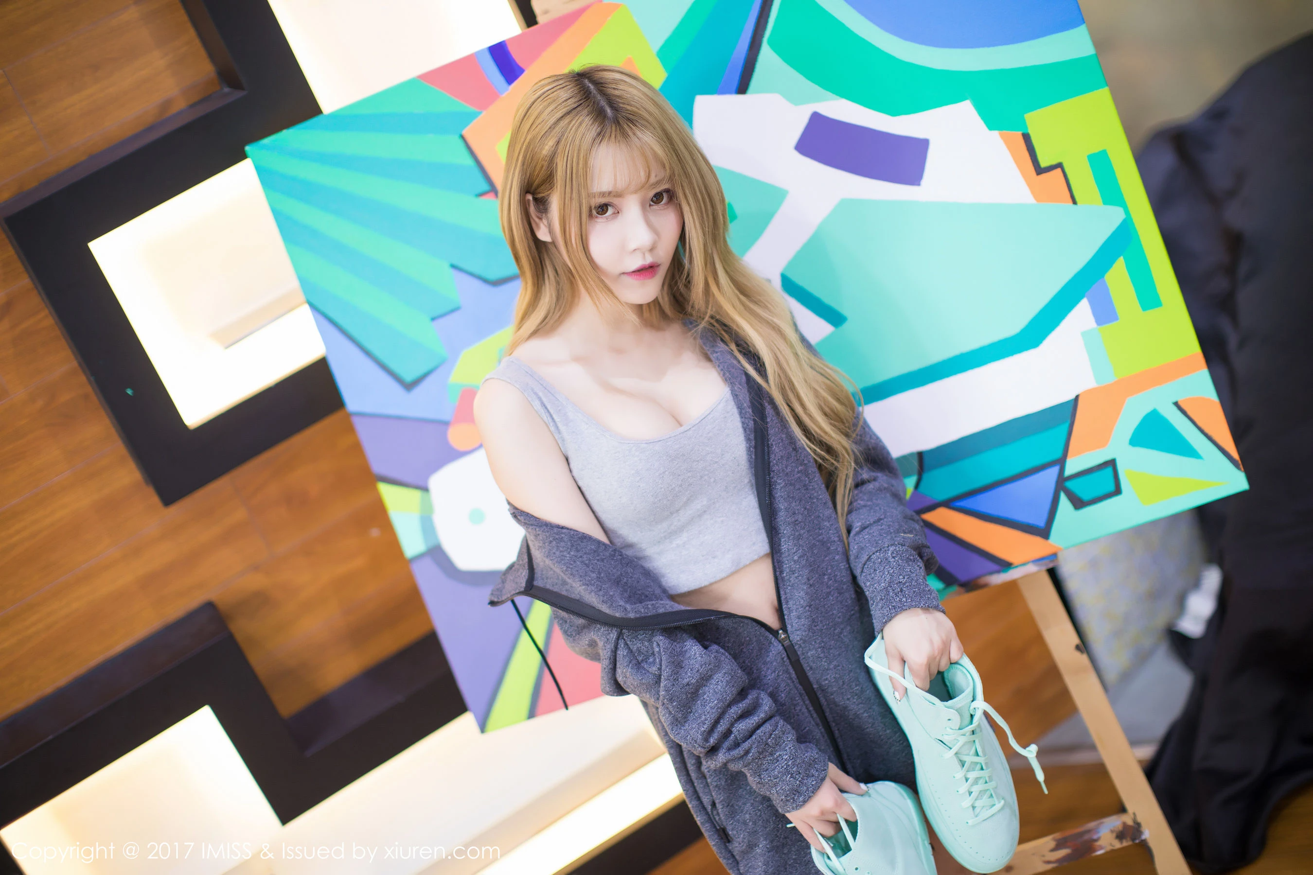 模特夏正正首套 爱蜜社 VOL.172第2张