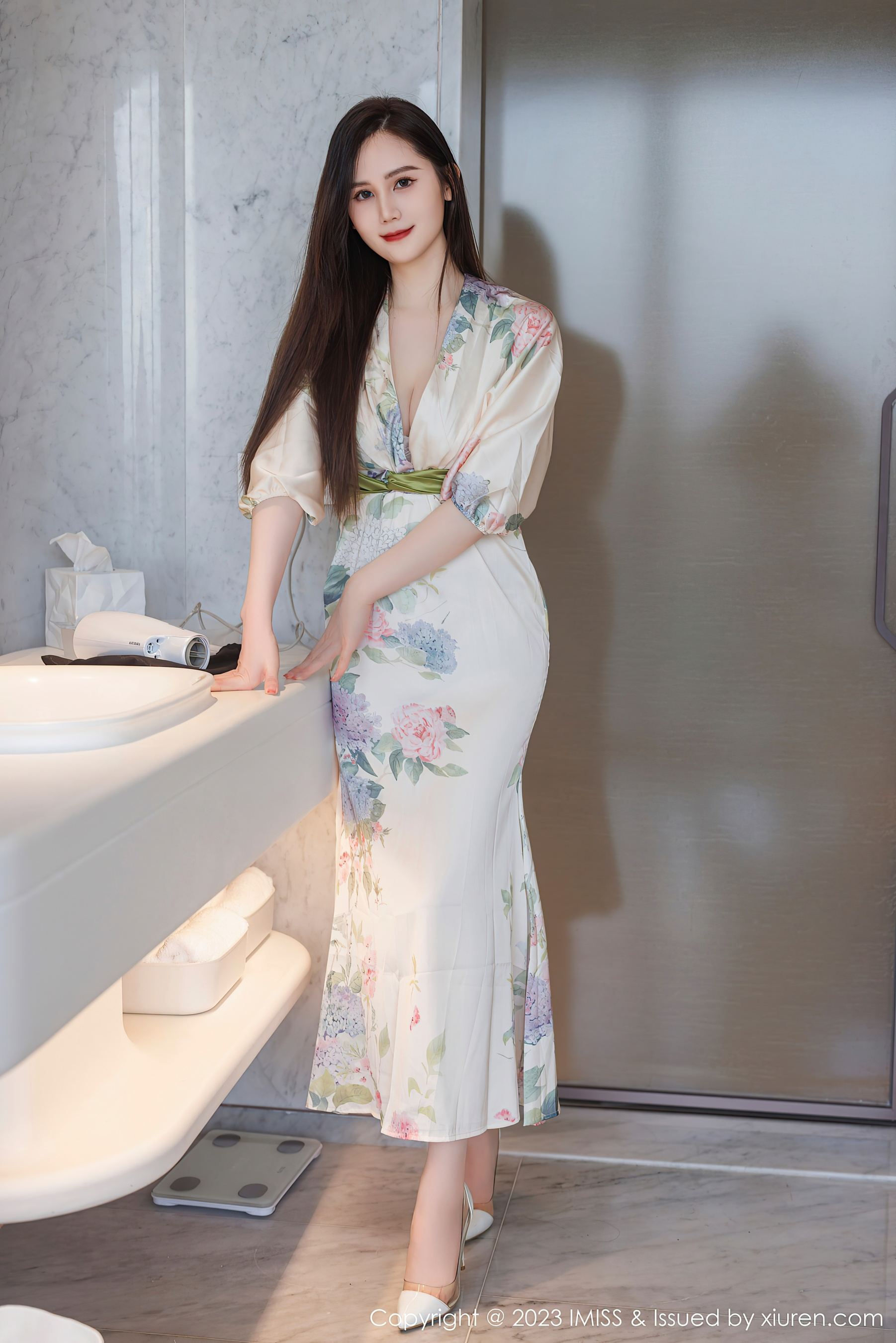  爱蜜社 VOL.745 SISY思 长裙美腿第18张