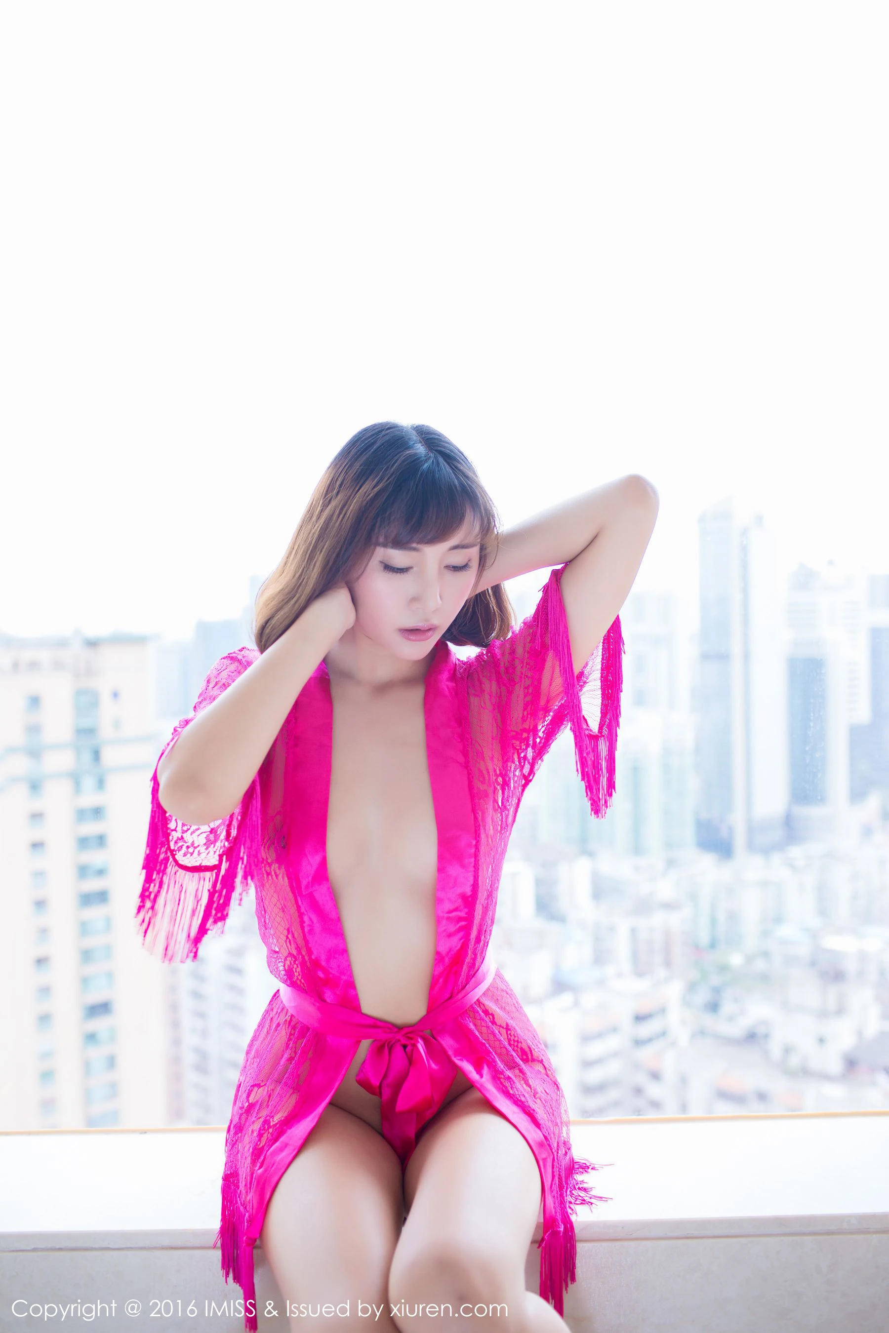 樂樂Mango《3套透视装》 爱蜜社IMiss Vol.077第15张