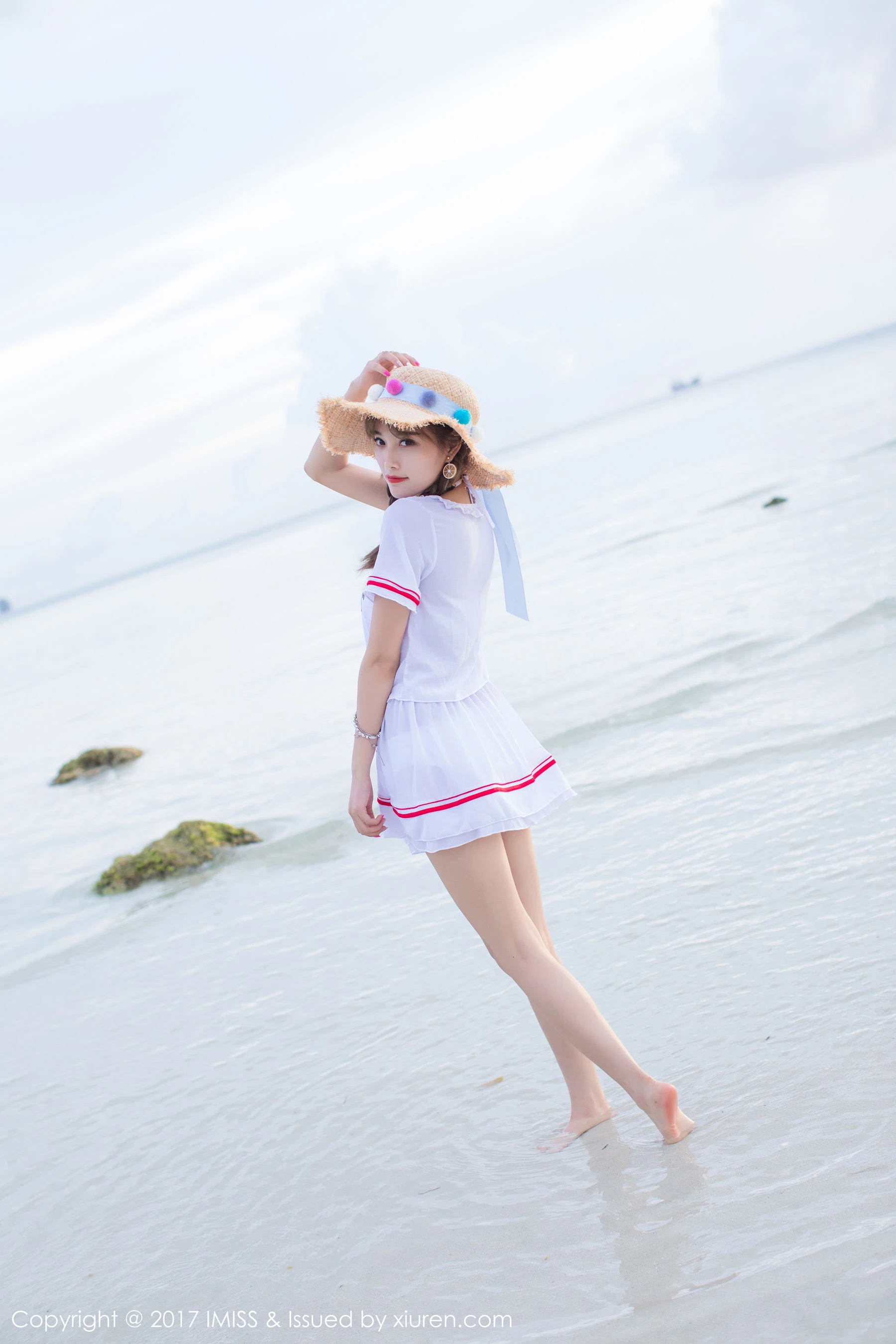  杨晨晨sugar《阳光和沙滩，香车与美人》 爱蜜社IMiss Vol.185第6张