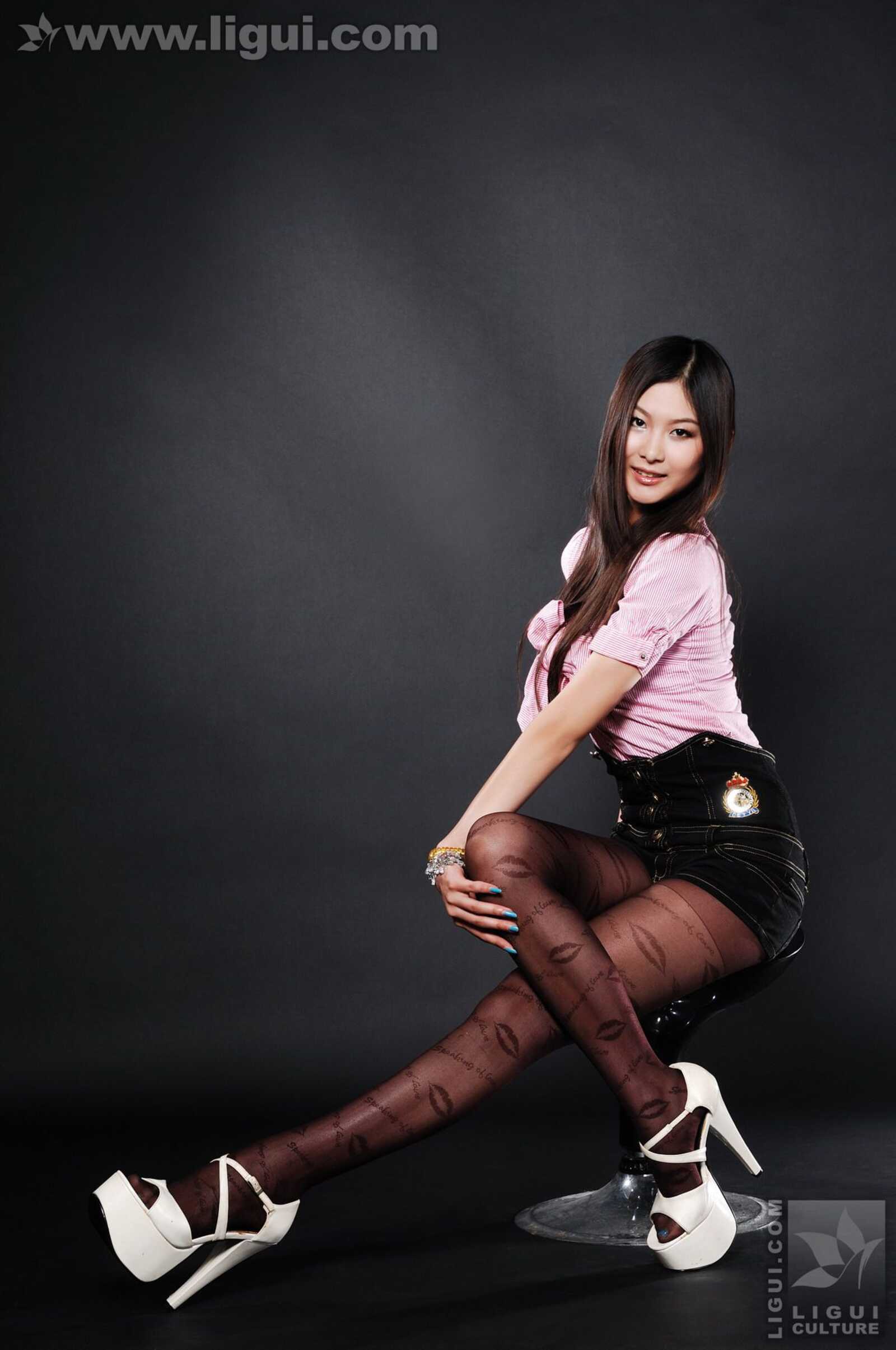 Model 孙跃《性感迷人的丝袜》 [丽柜LiGui] 美腿玉第14张