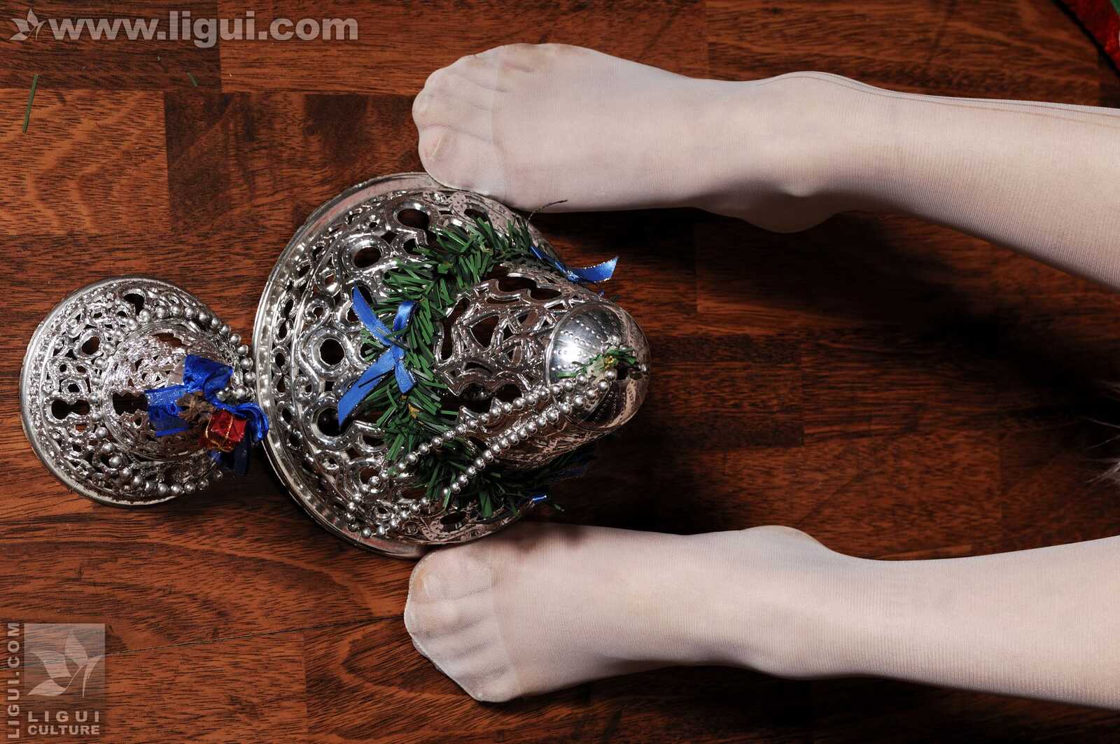 Model 伊园《圣诞节的魅力祝福》 [丽柜LiGui] 美腿第1张