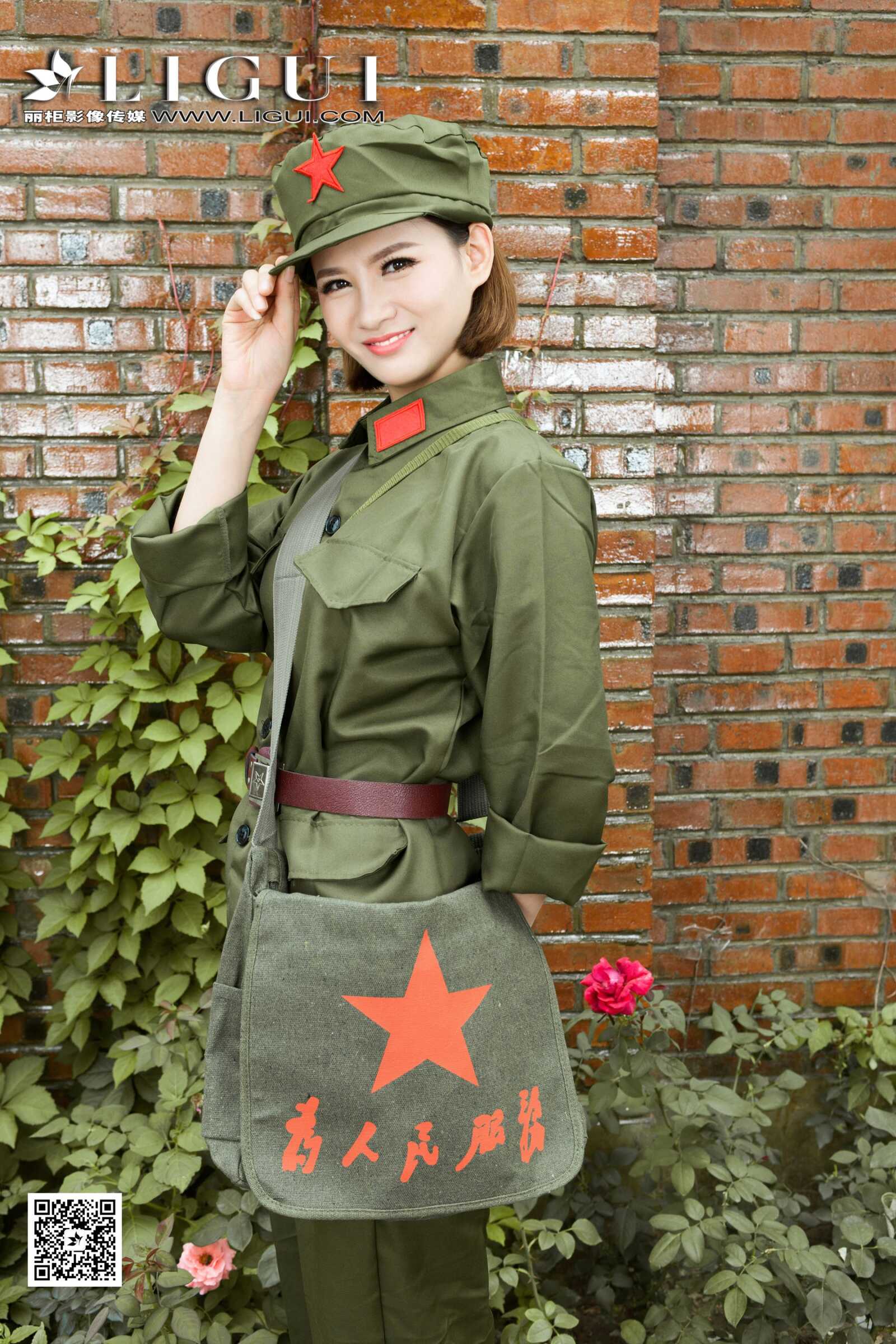 AMY《民国女兵》 [丽柜] 写真集第9张