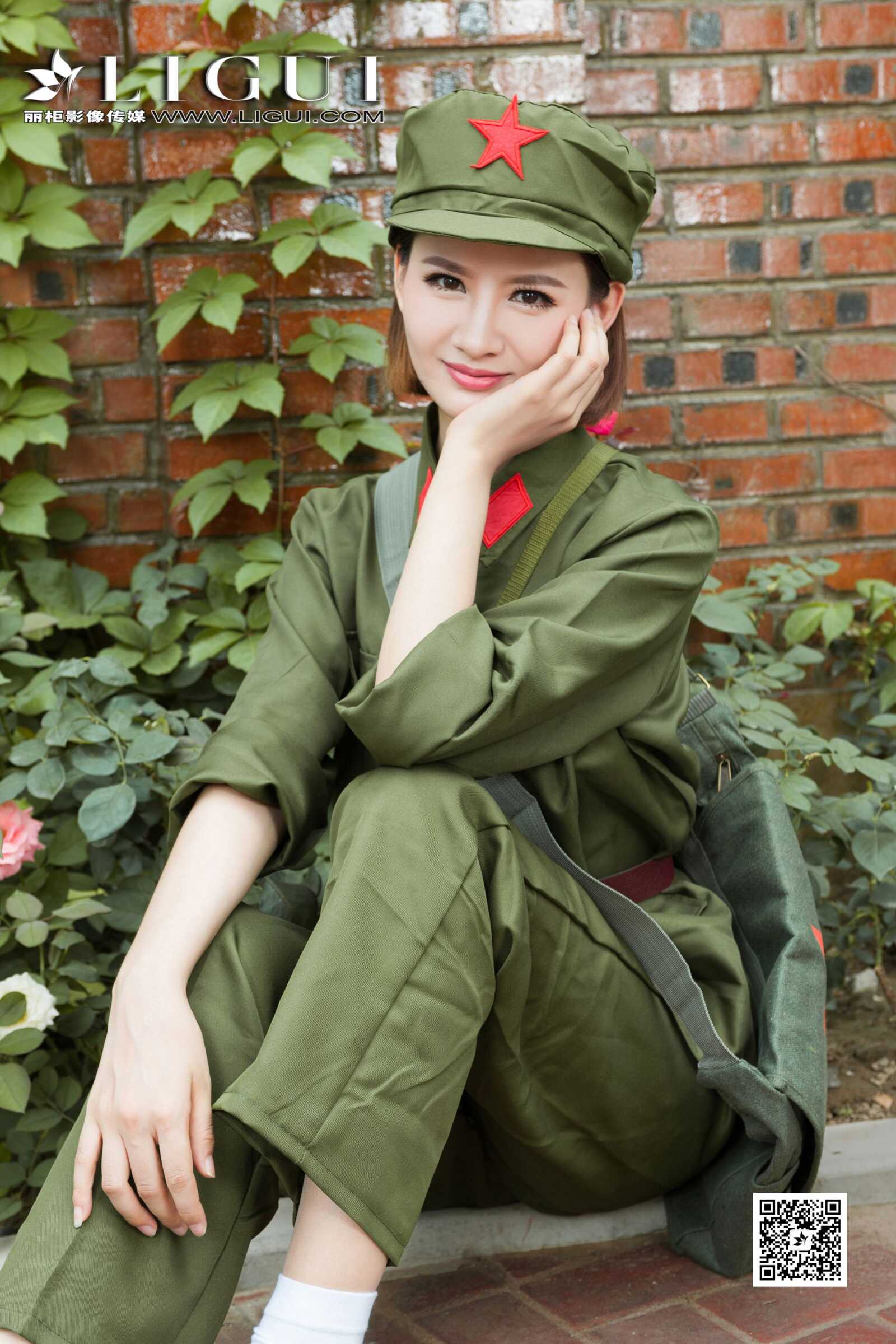 AMY《民国女兵》 [丽柜] 写真集第6张