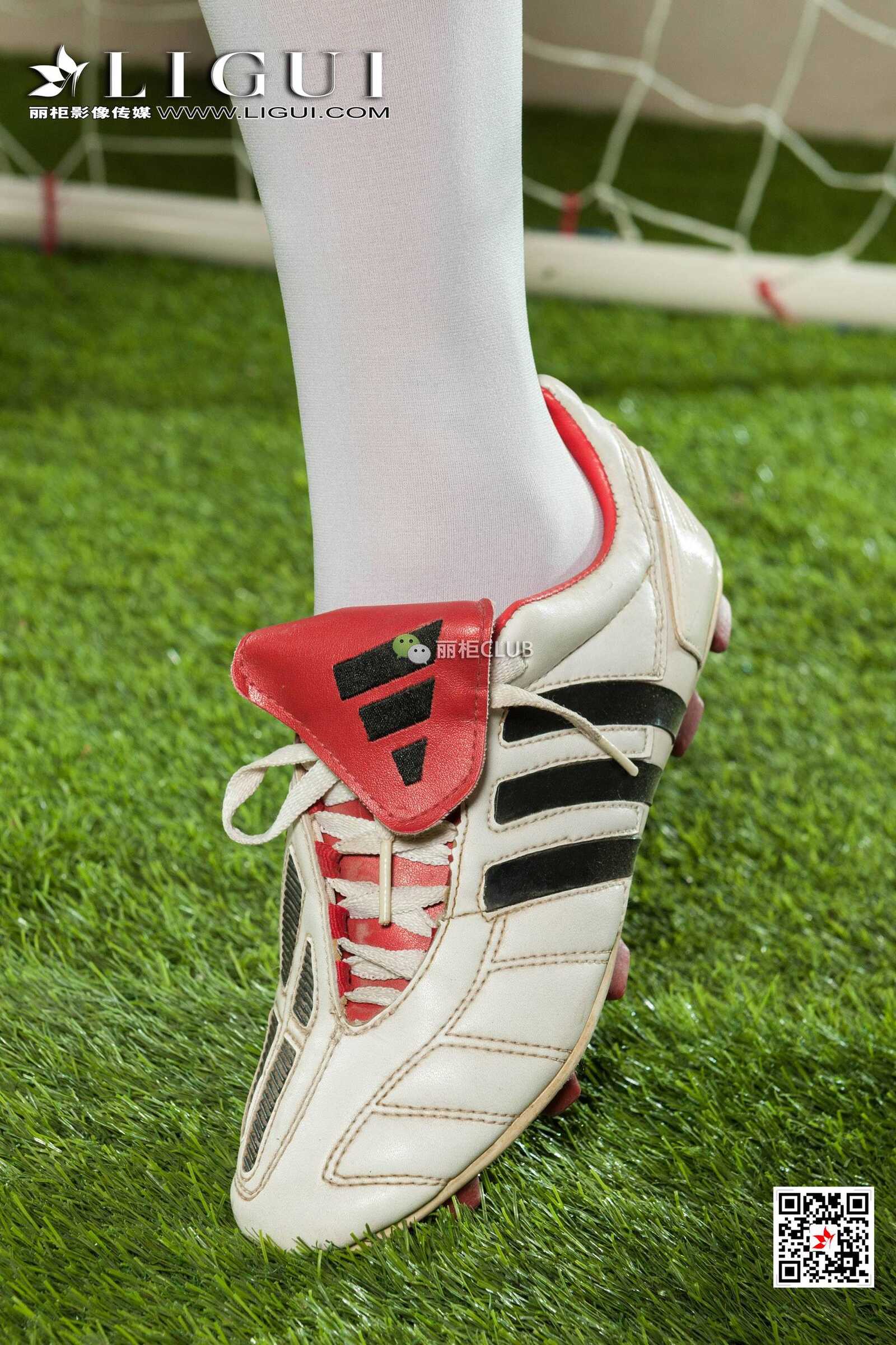 腿模筱筱《足球宝贝丝足》 [丽柜LIGUI] 网络丽人第17张