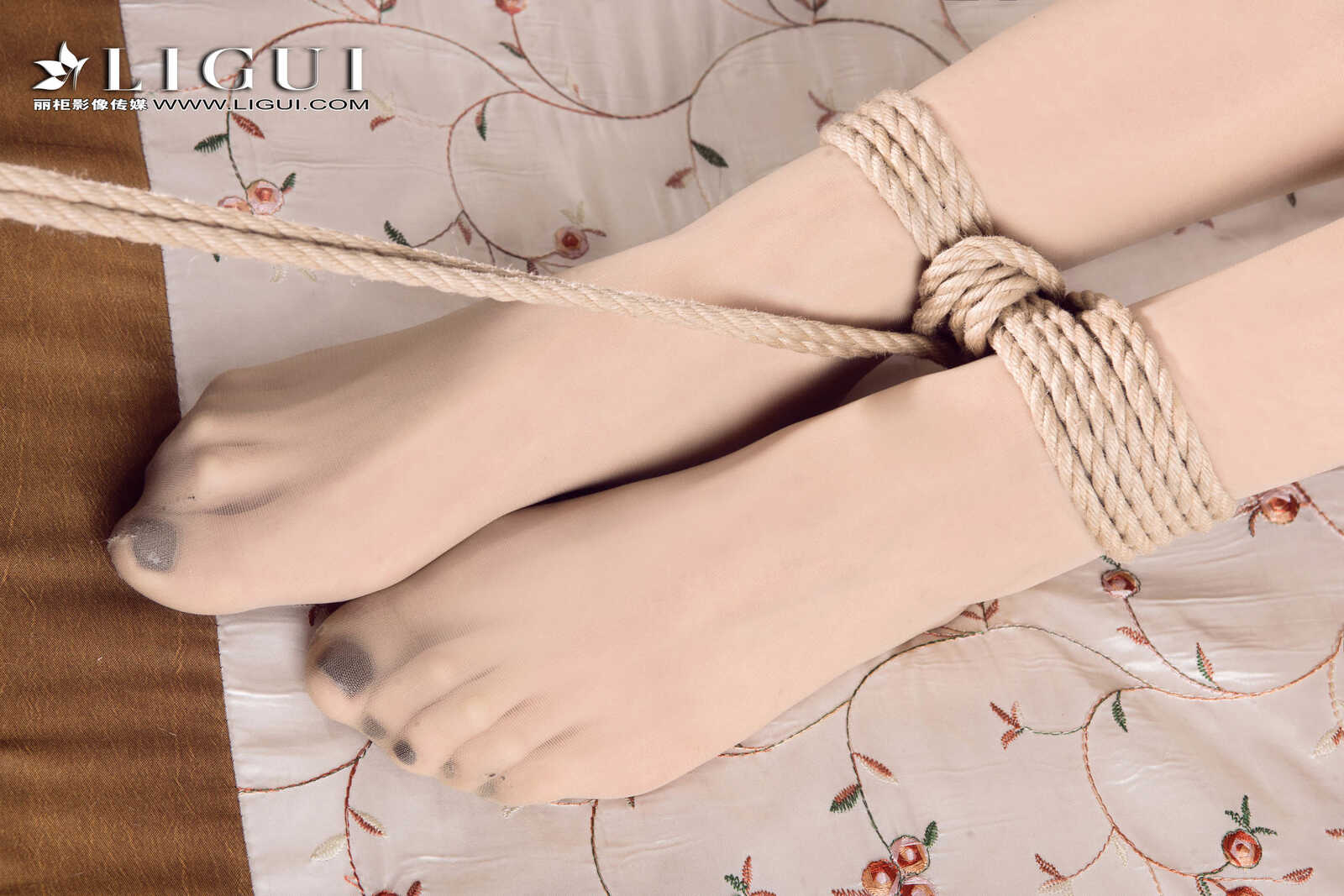腿模怡萱《旗袍绳艺》 [丽柜Ligui] 经典回顾 写真第6张