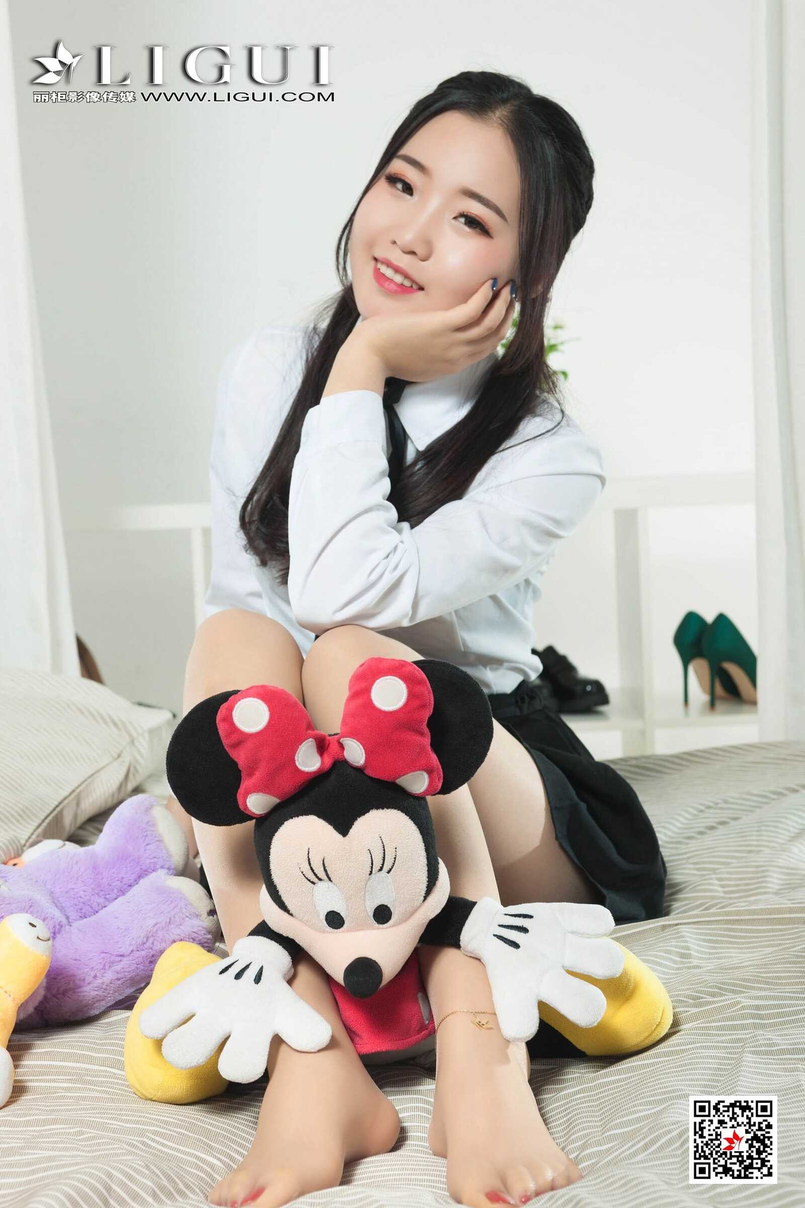 媛媛《民国少女丝足》 [丽柜LIGUI] 网络丽人 写真第9张