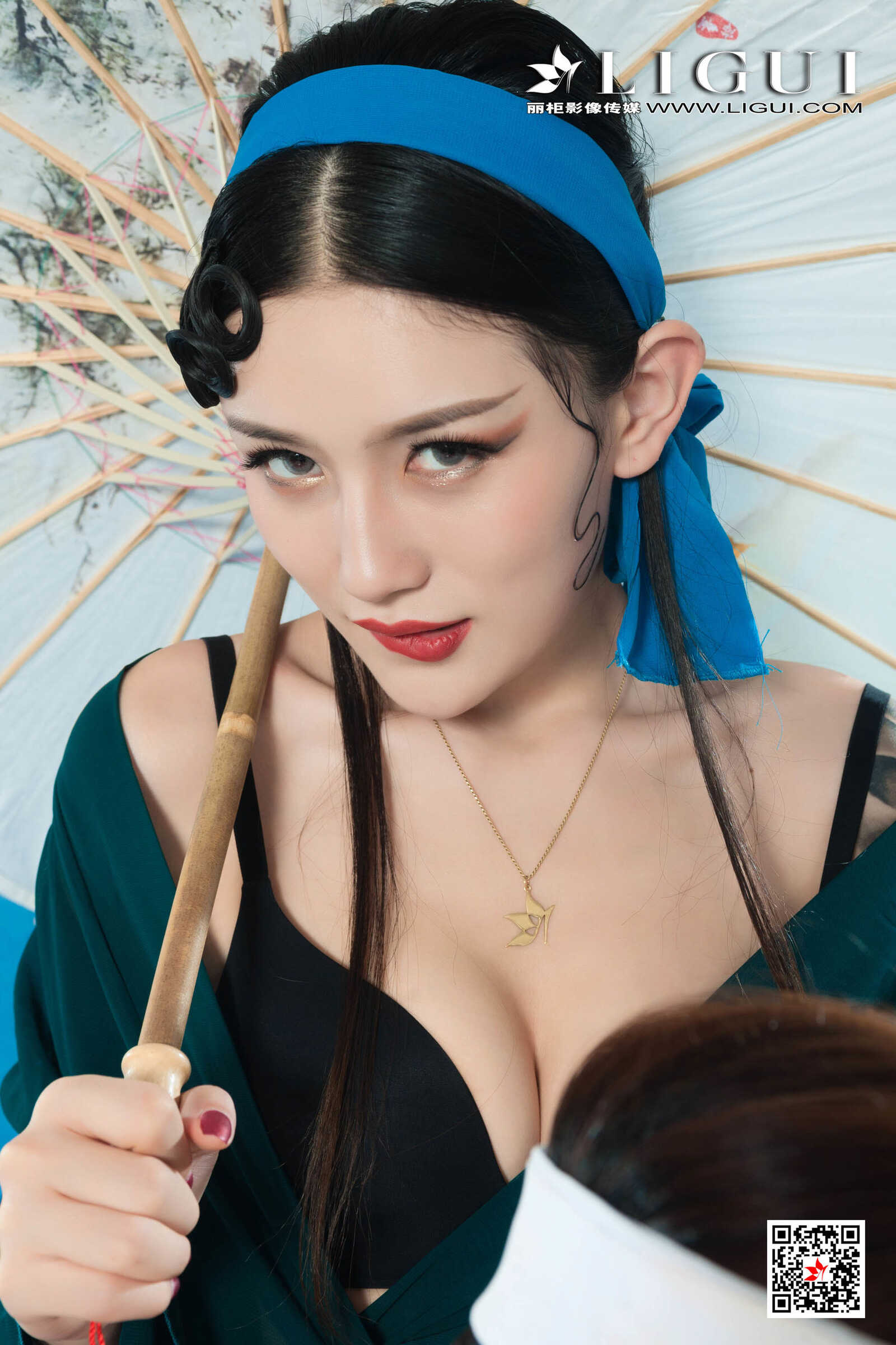 甜甜&amp;amp;雪糕《京剧丝袜姐妹花》 [丽柜Ligui] 写真第15张